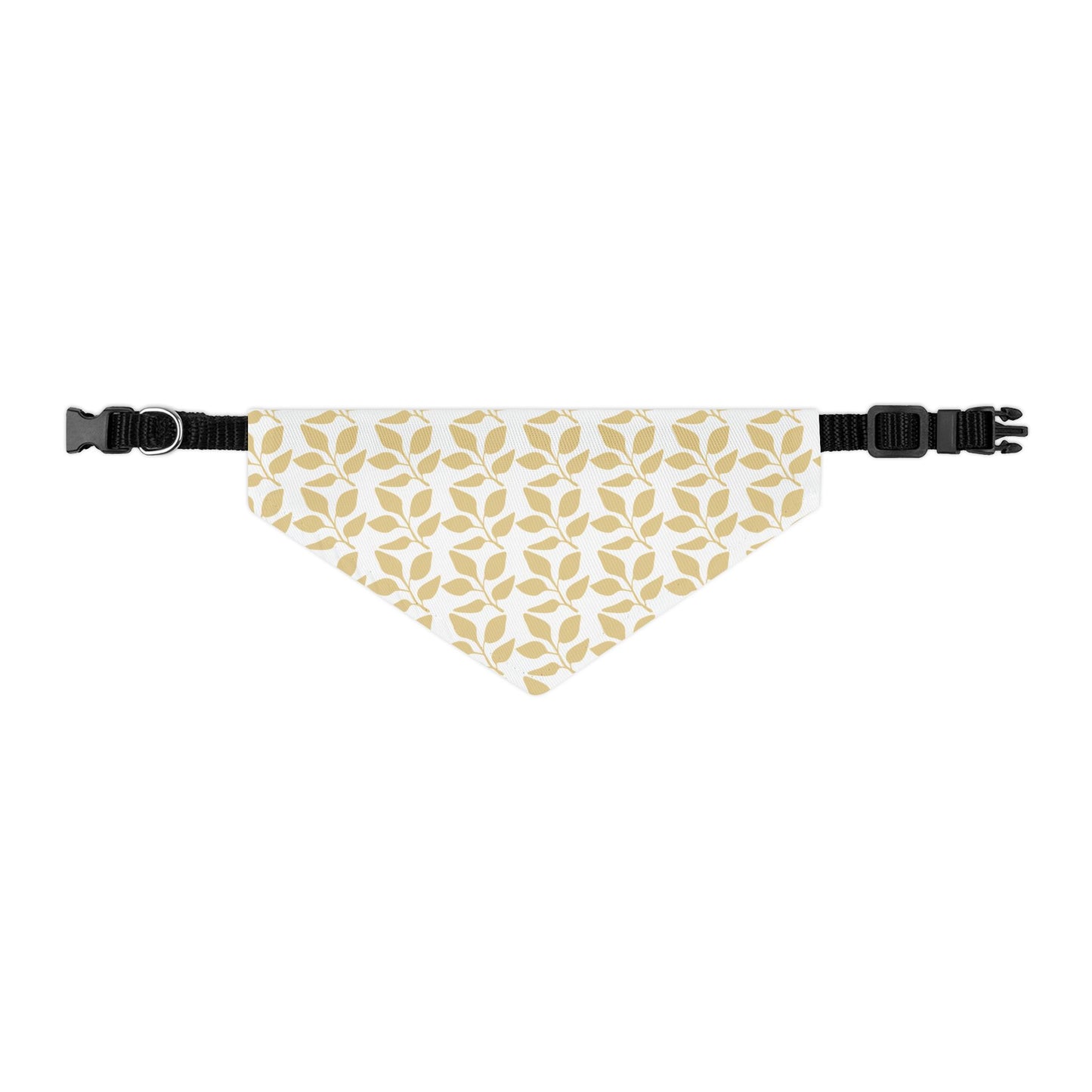 Golden Branch Pet Bandana Collar 🌿✨