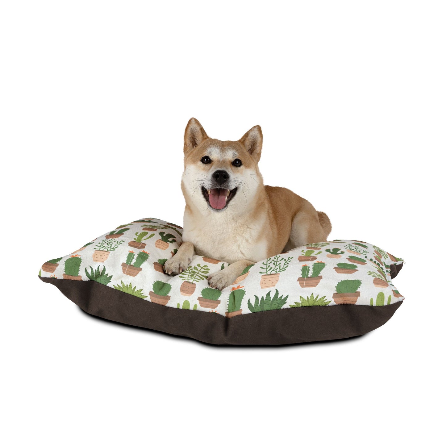 Succulent Snuggler Plush Pet Bed 🌵