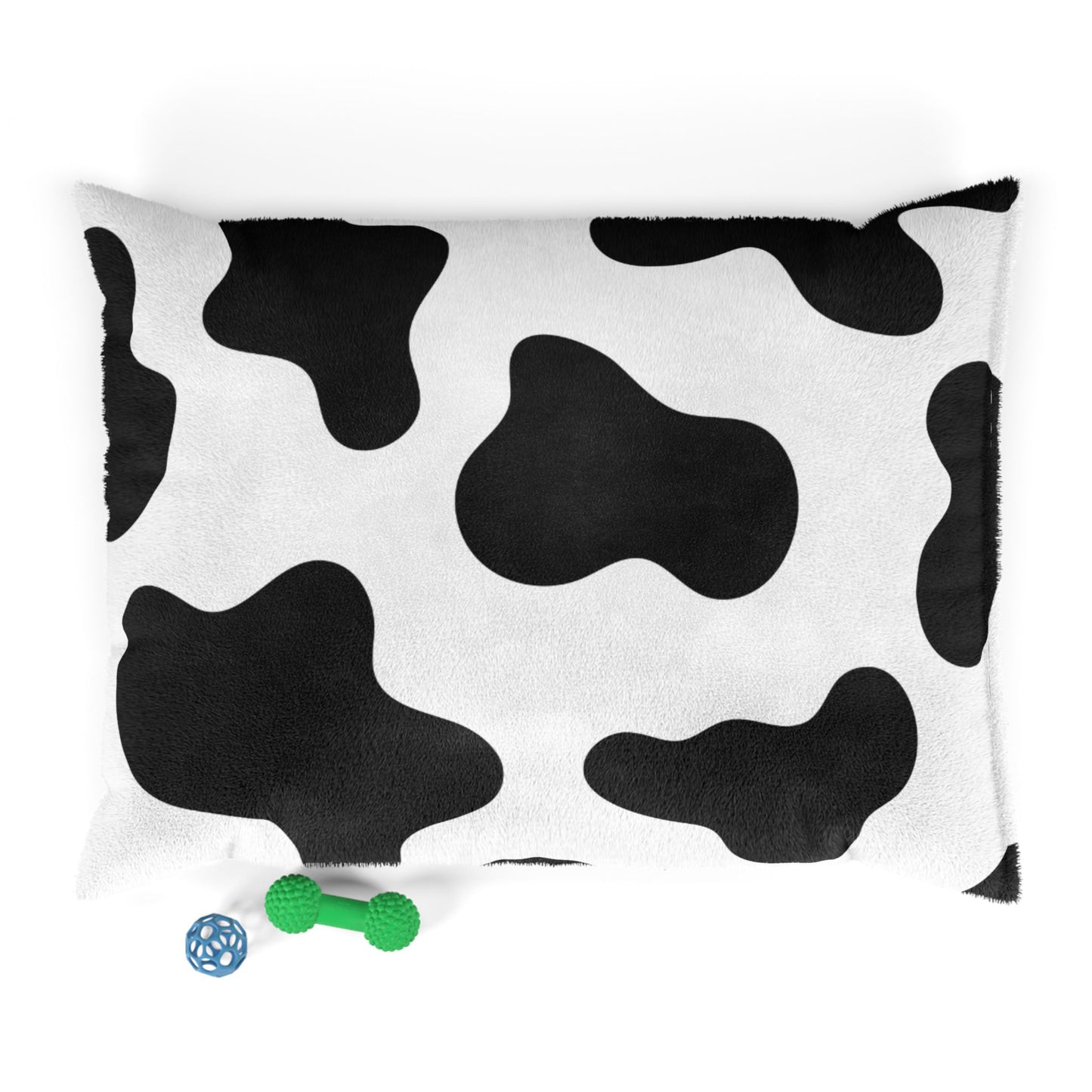 Cow Print Plush Pet Bed ๐