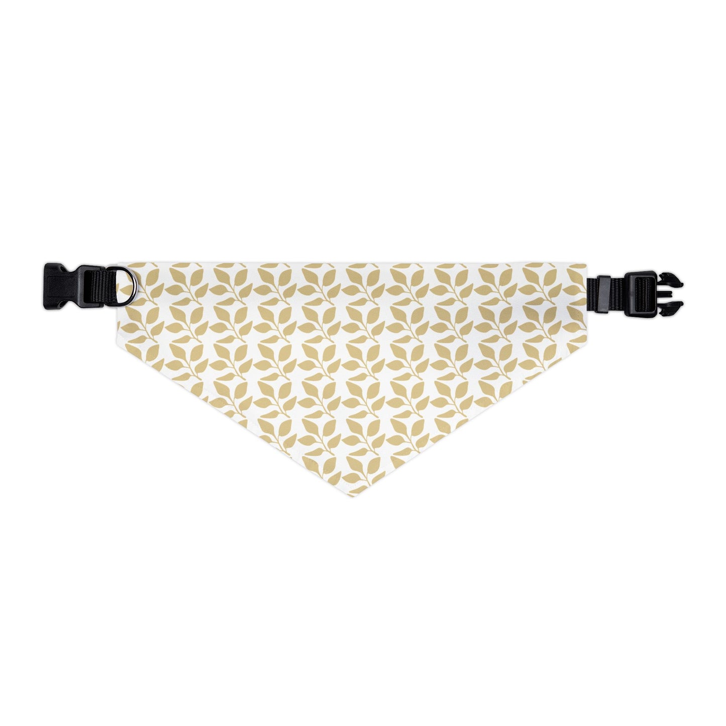 Golden Branch Pet Bandana Collar 🌿✨