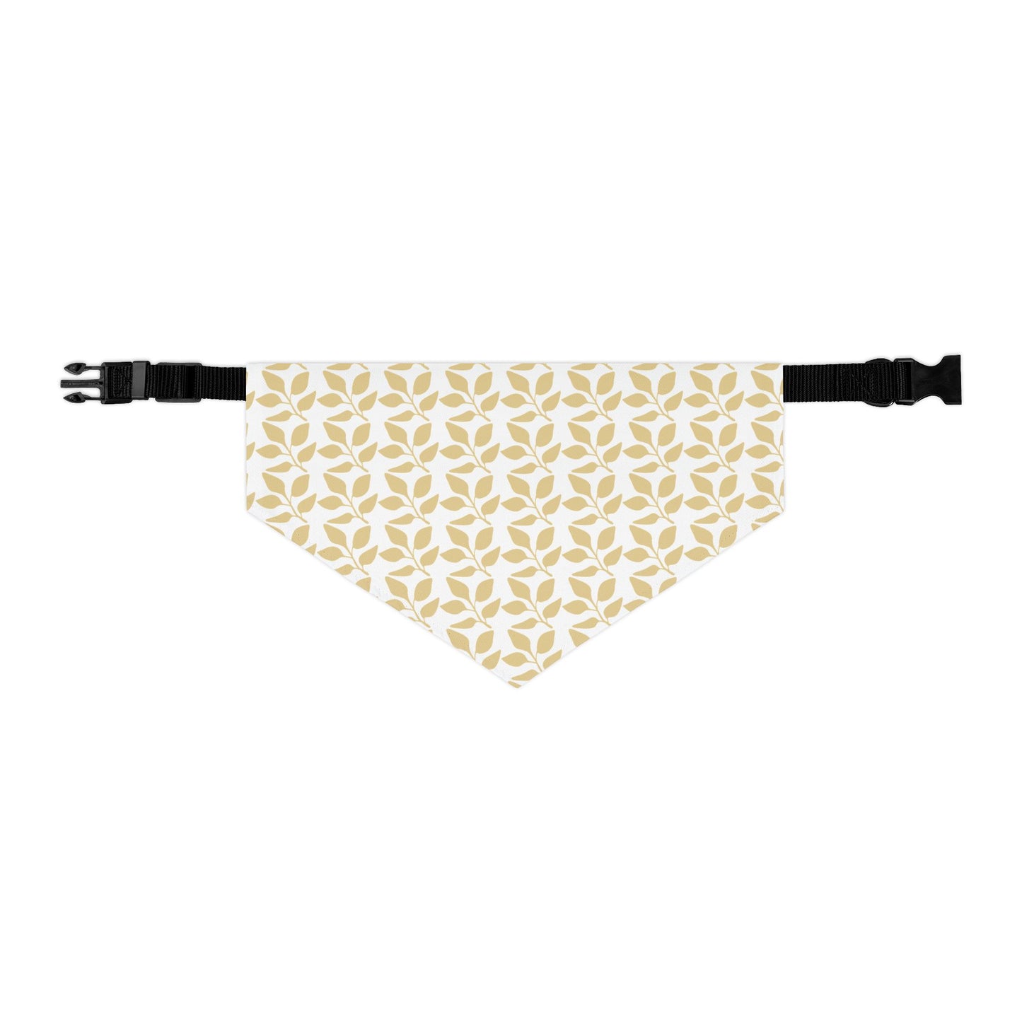 Golden Branch Pet Bandana Collar 🌿✨