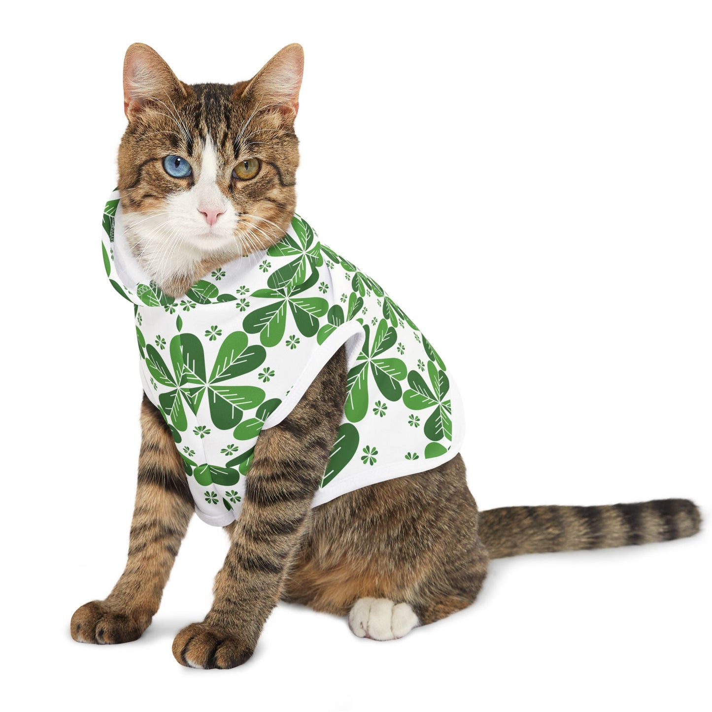 Lucky Clover Pet Hoodie π