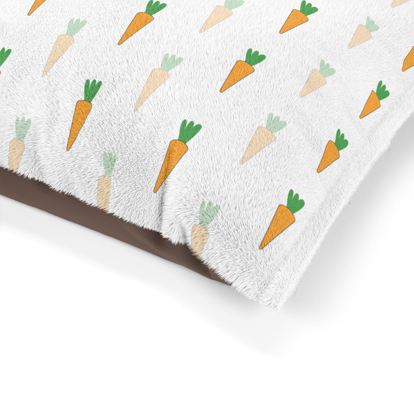Cozy Carrot Patch Pet Bed ๐ฅ