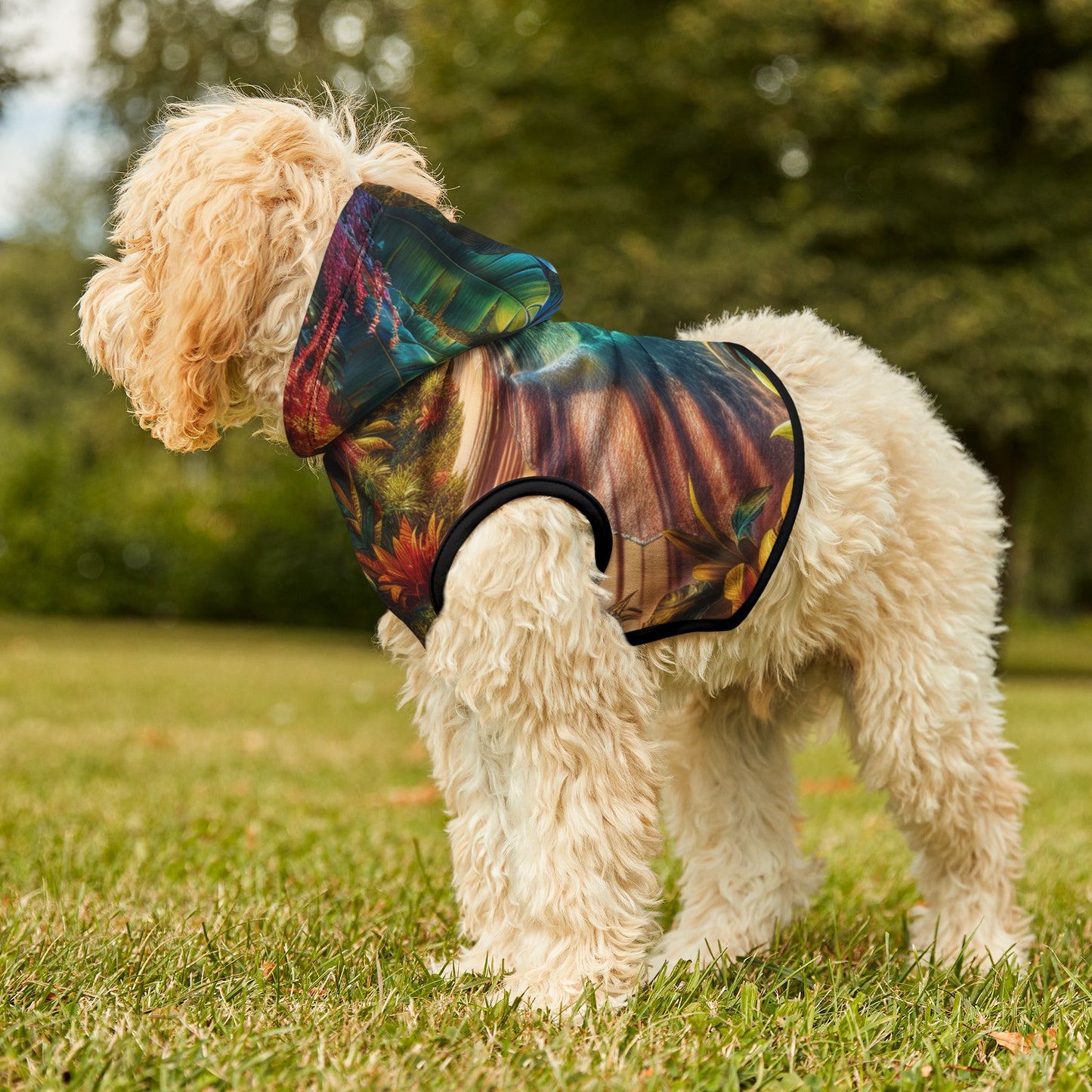 Tropical Dream Oasis Pet Hoodie π΄