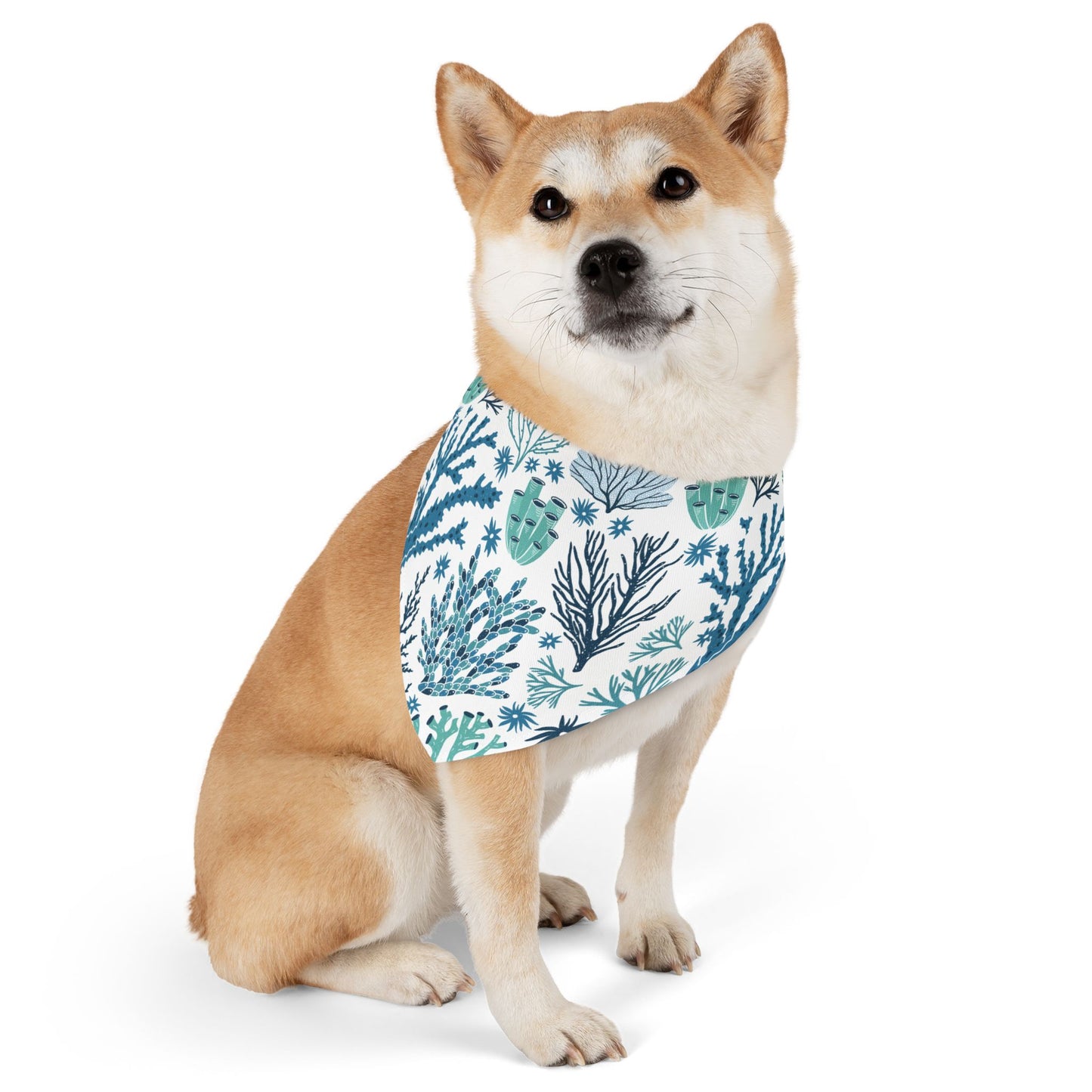 Coral Reef Pet Bandana Collar 🪸