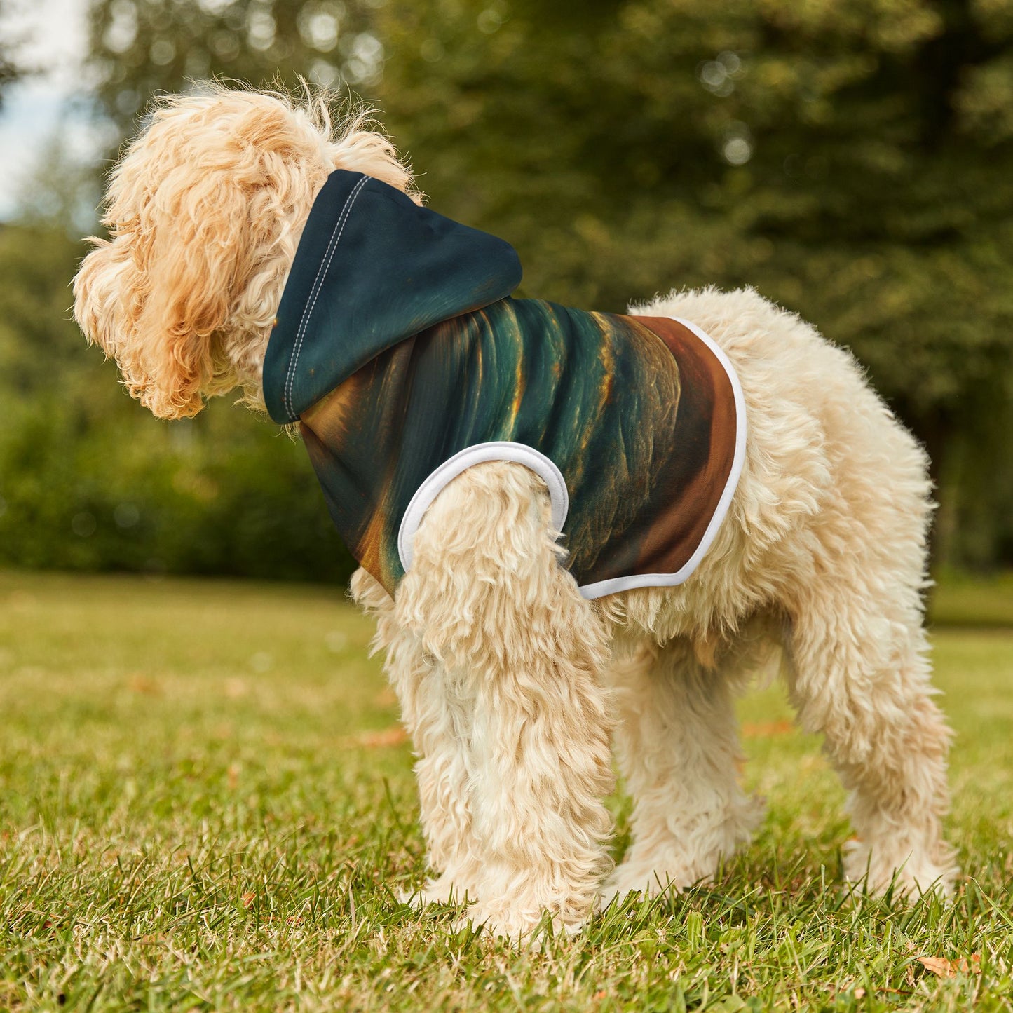 Surreal Sunset Beach Pet Hoodie