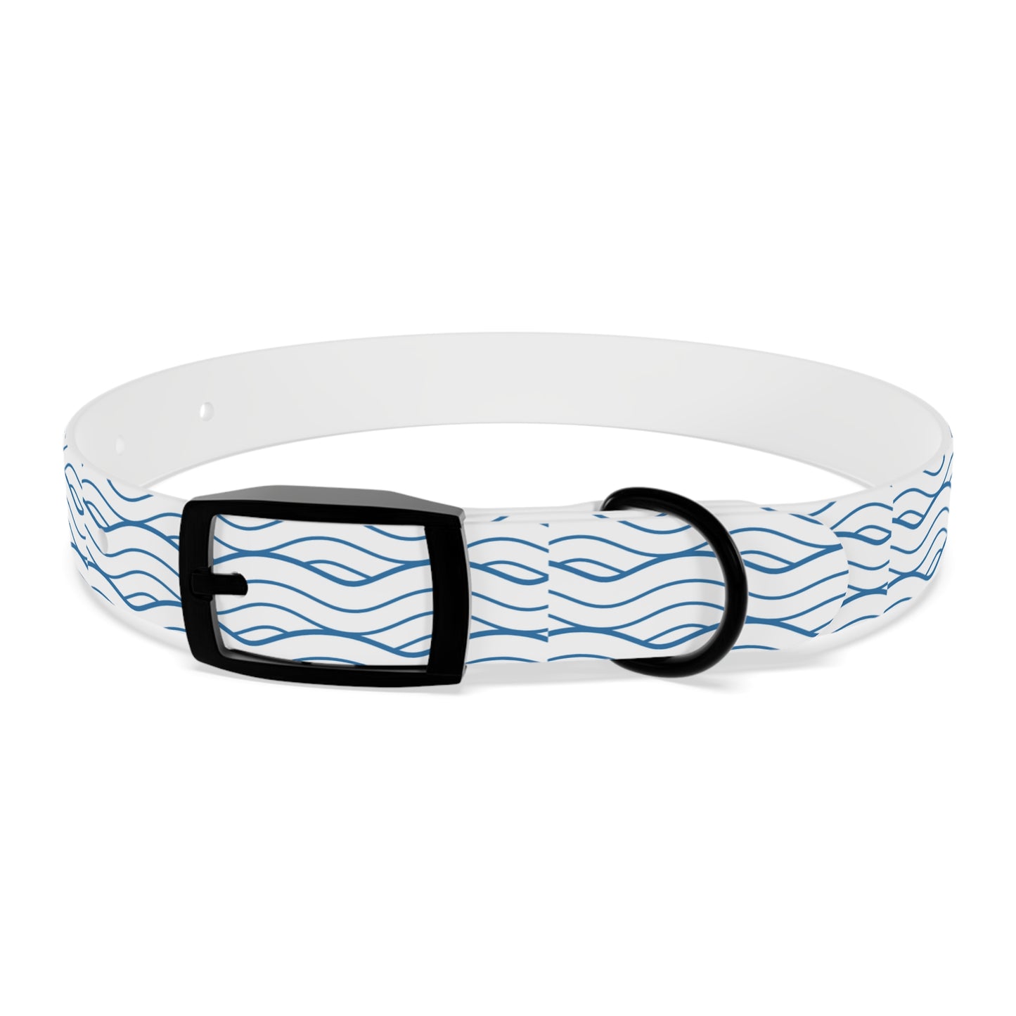 Wave Pattern Dog Collar 🌊