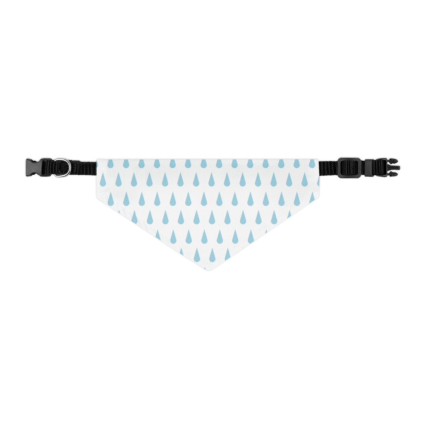 Raindrop Pet Bandana Collar