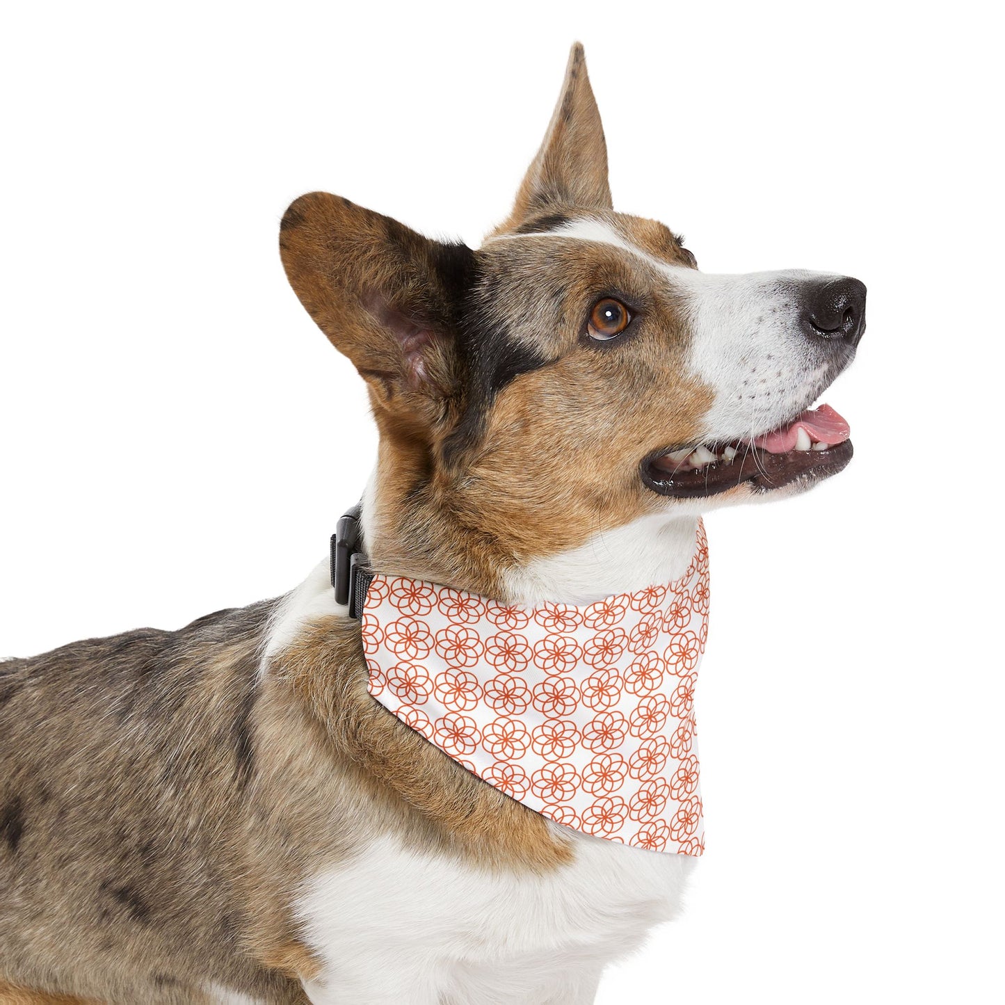 Flower of Life Design Pet Bandana