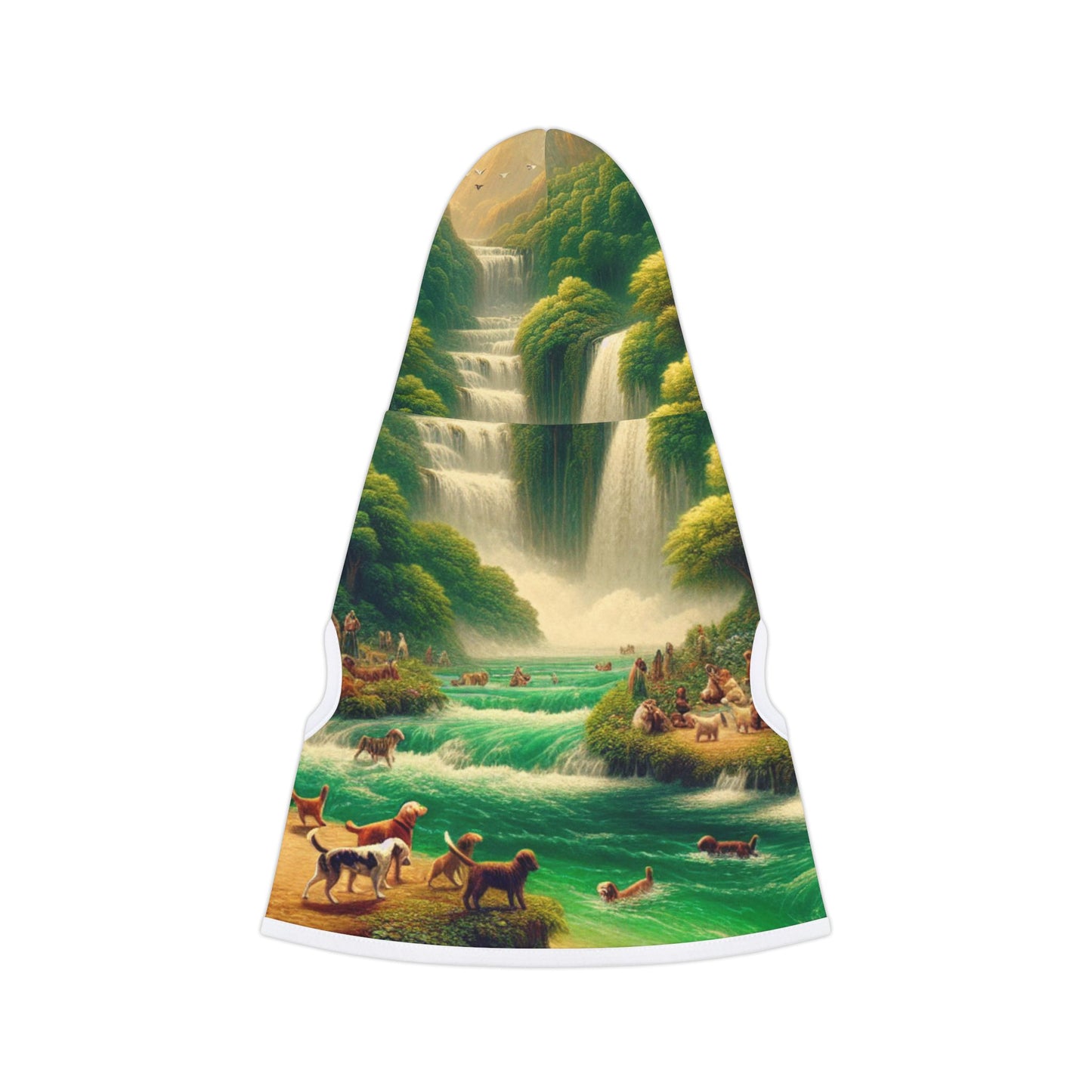 Utopian Waterfall Pet Hoodie 🌊