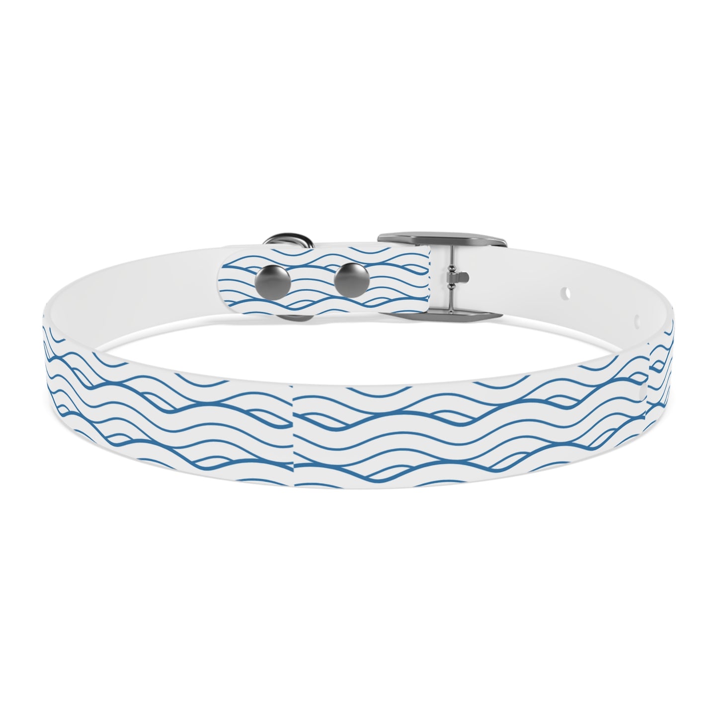 Wave Pattern Dog Collar 🌊