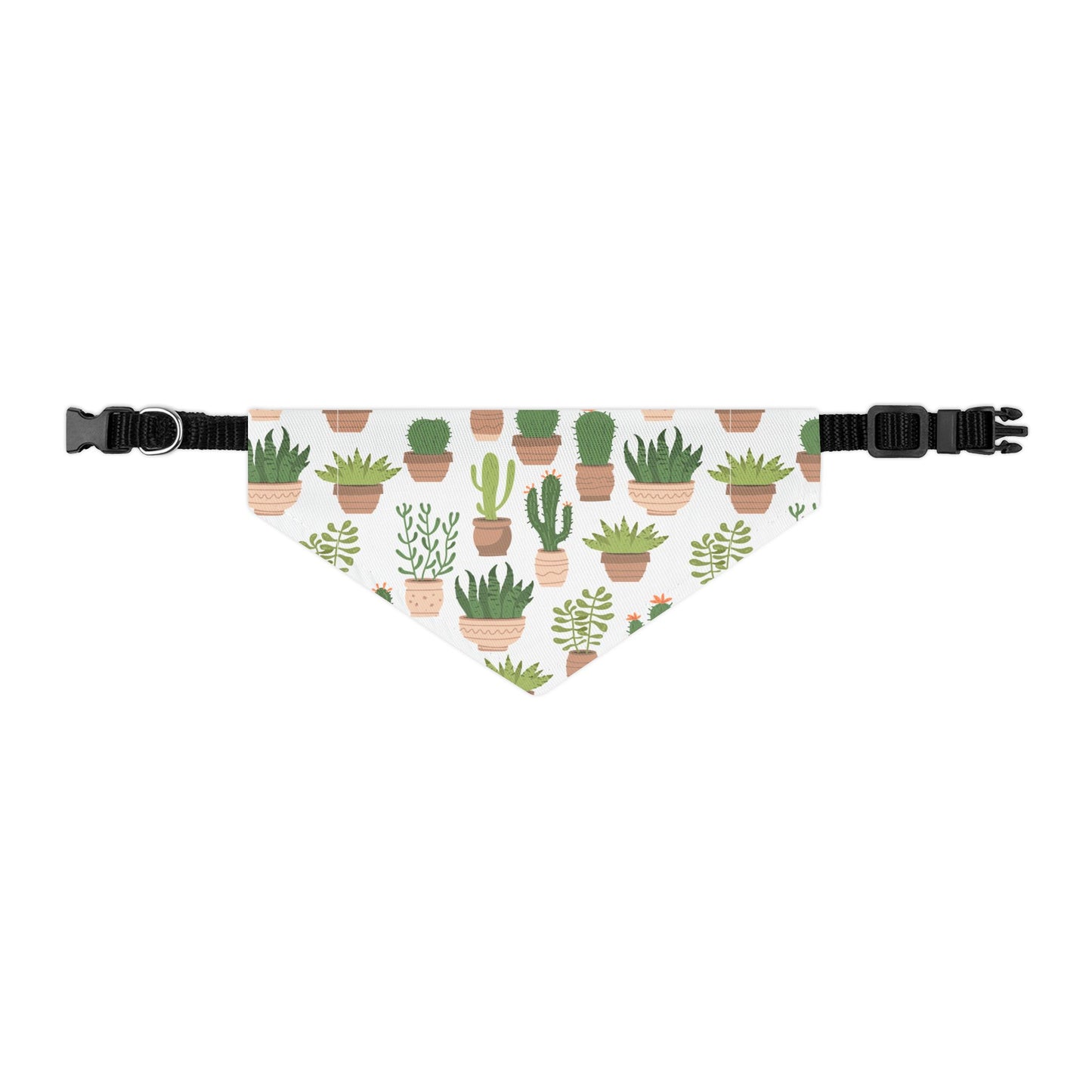 Succulent Style Pet Bandana Collar 🌿