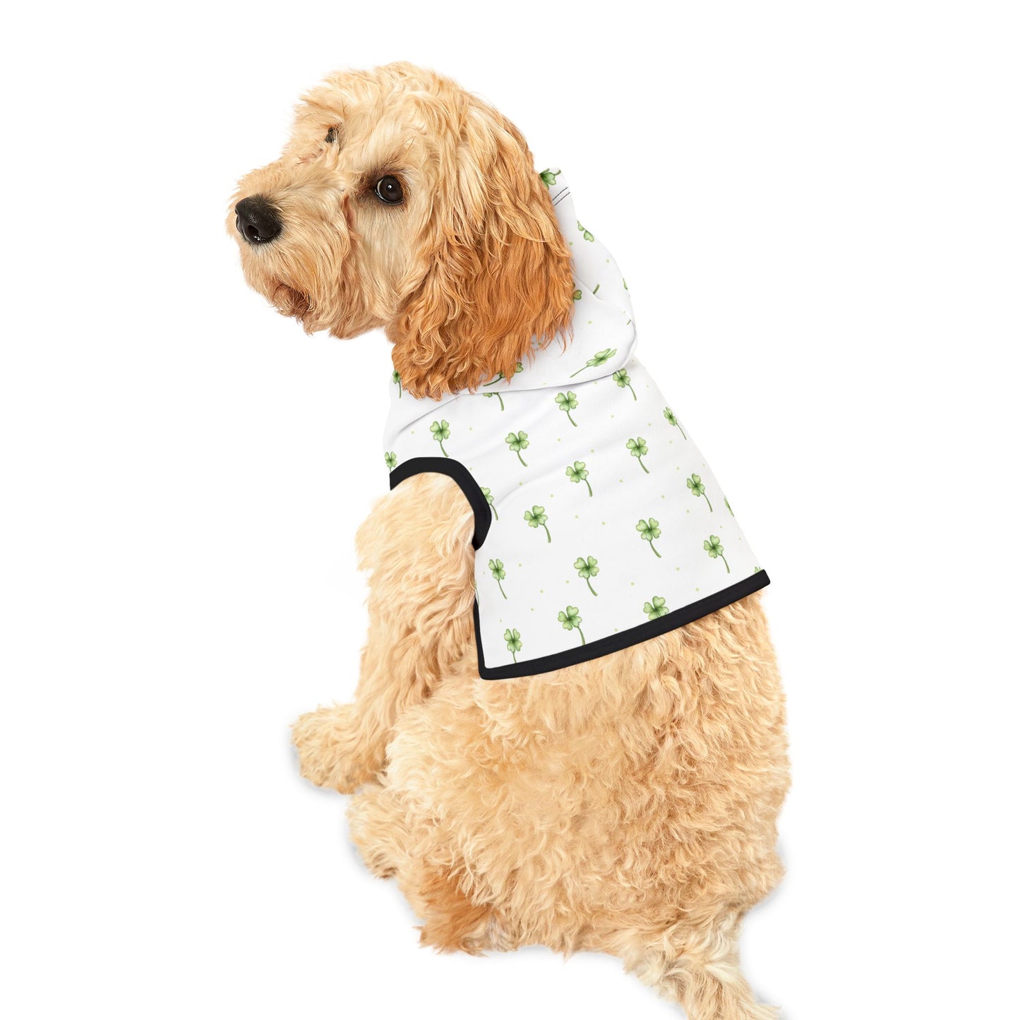 Lucky Clover Pet Hoodie 🍀