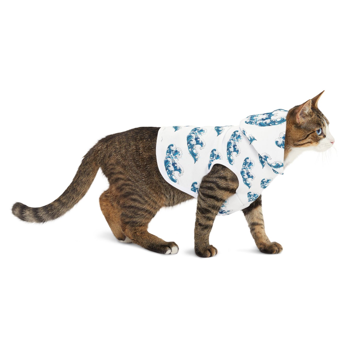 Ocean Wave Pet Hoodie 🌊