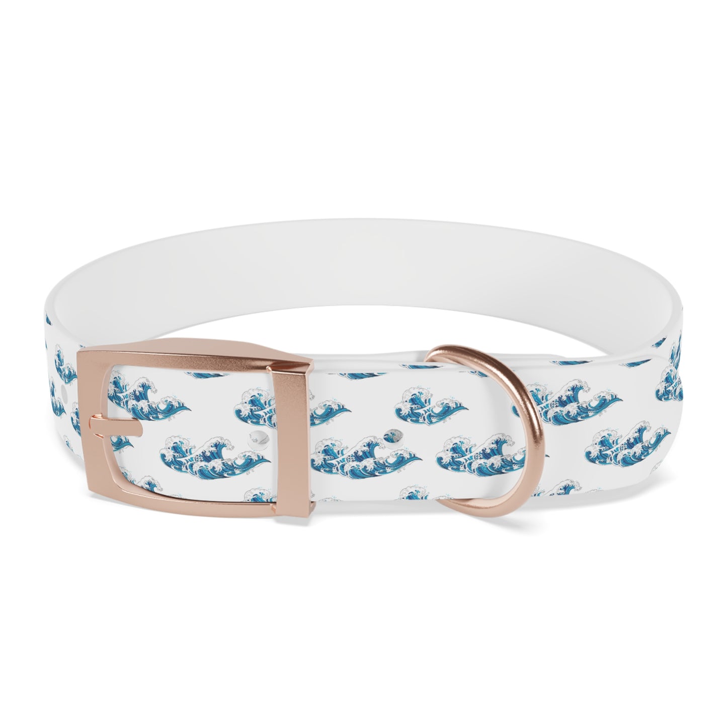 Wave Pattern Dog Collar 🌊
