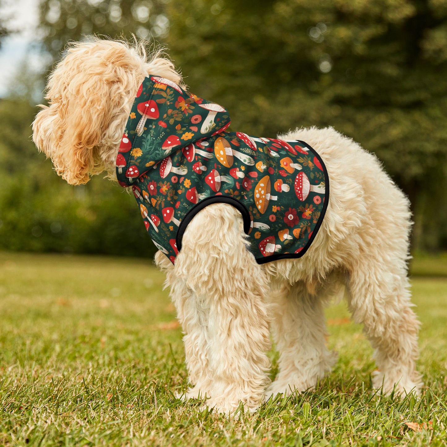 Mushroom Masterpiece Pet Hoodie 🍄