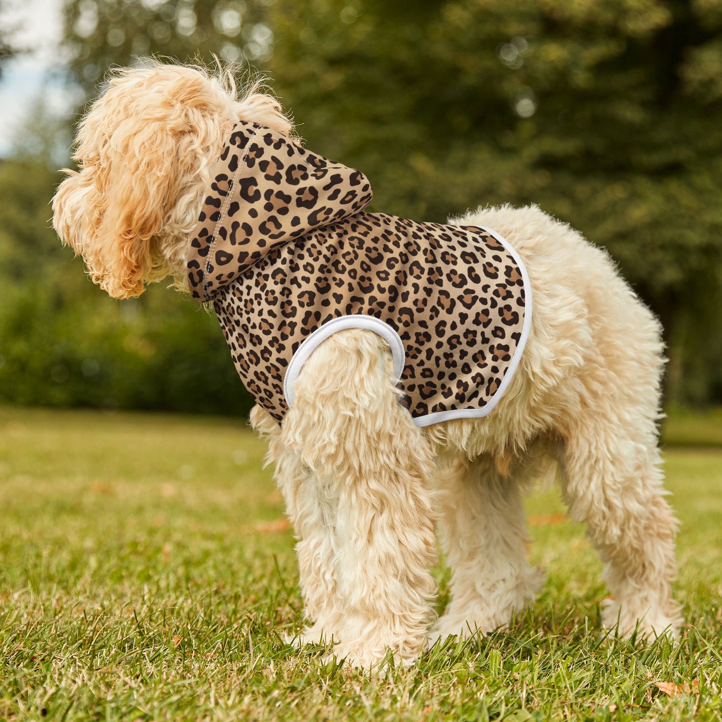 Leopard Print Pet Hoodie 🐆