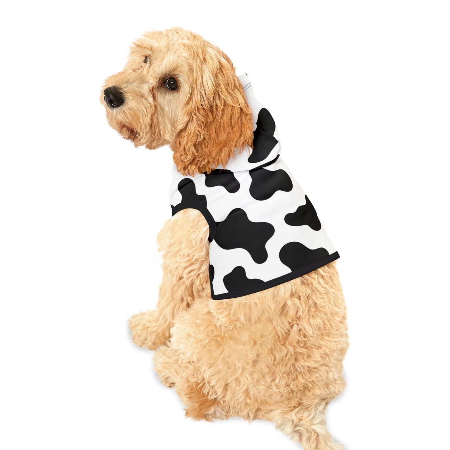 Cow Print Pet Hoodie 🐮