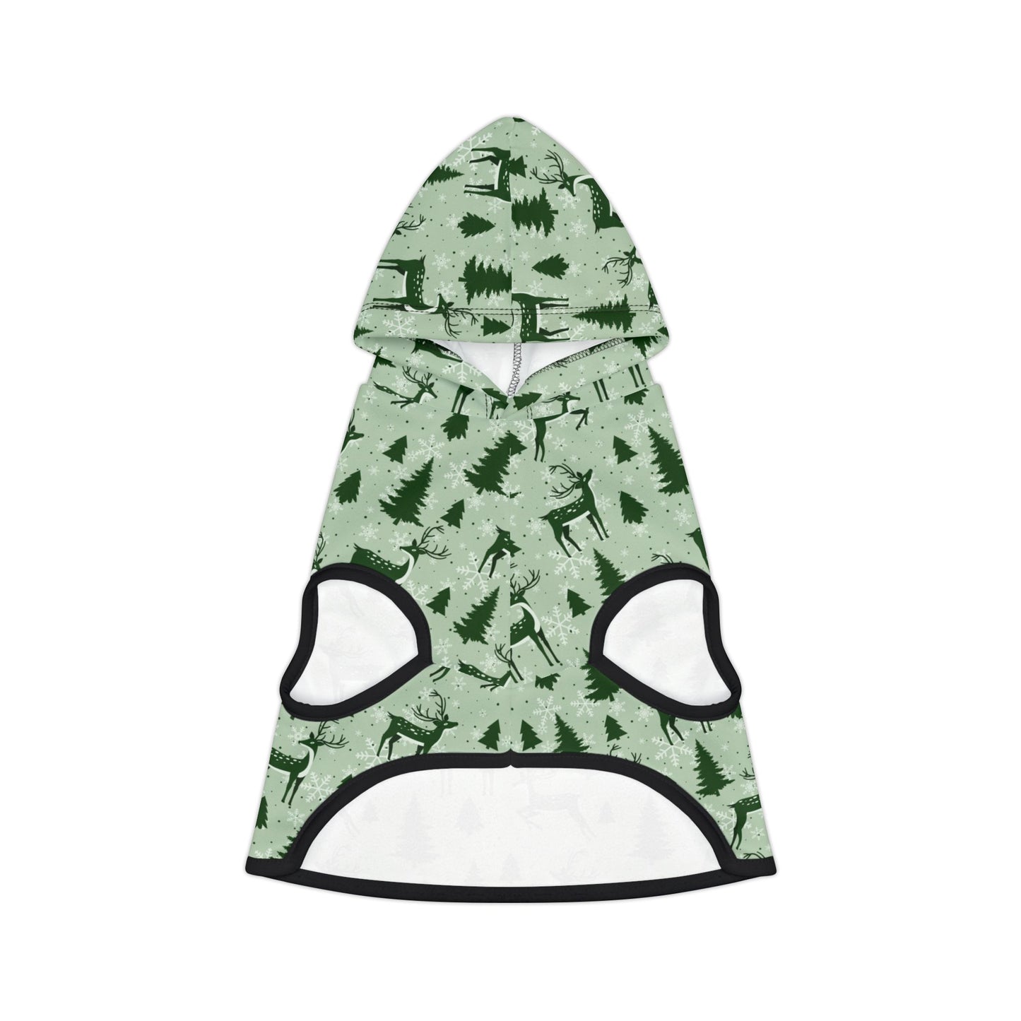 Evergreen Reindeer Pet Hoodie 🦌