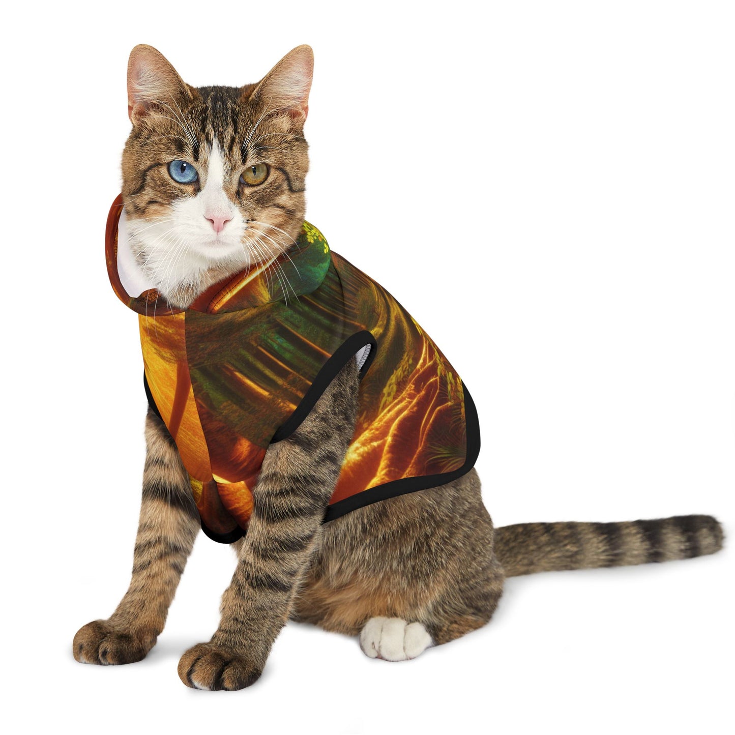 Tranquil Forest Pet Hoodie 🌲
