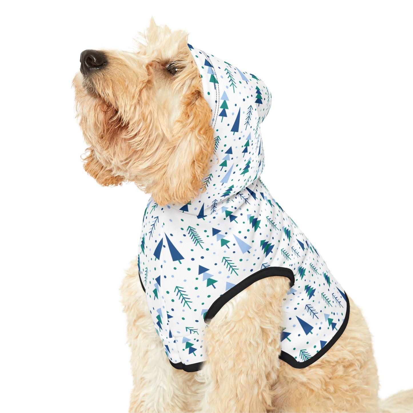 Frosted Aztec Winter Pet Hoodie 💙