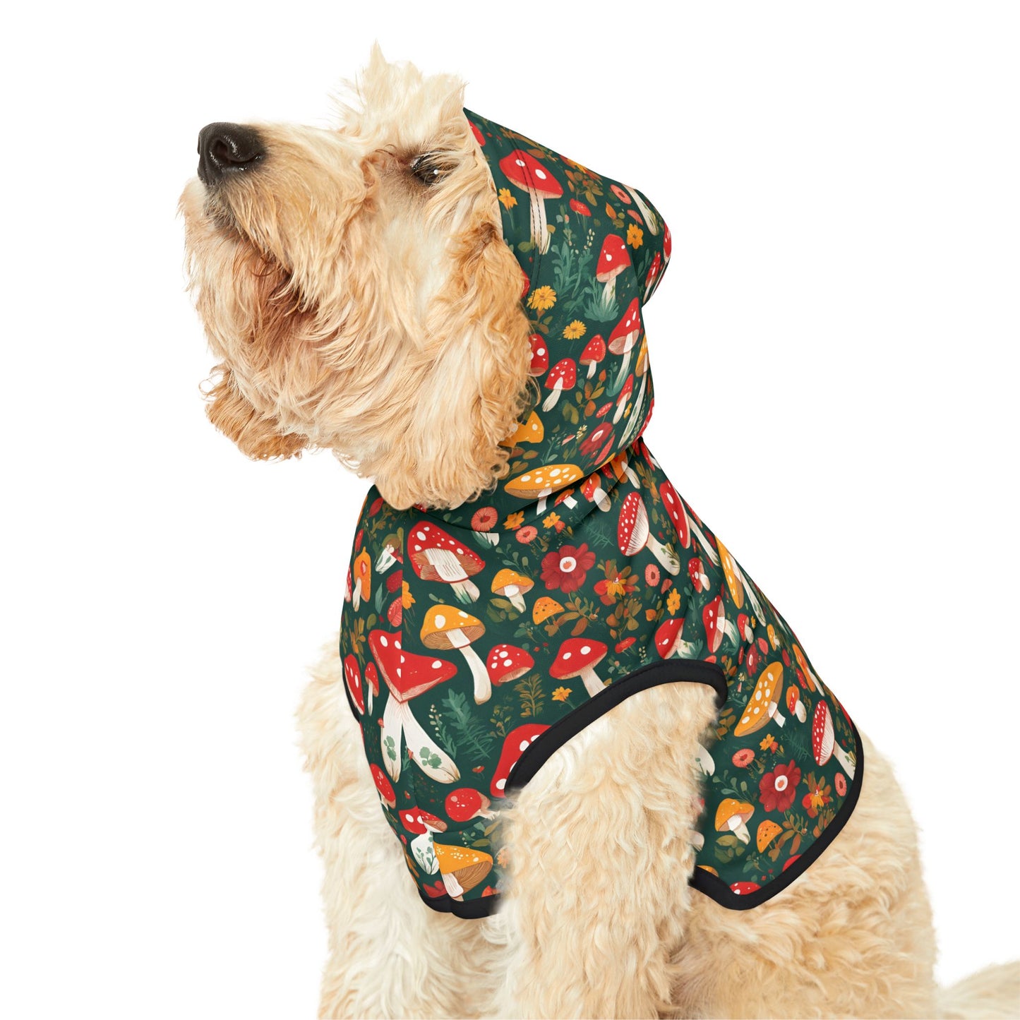 Mushroom Masterpiece Pet Hoodie 🍄