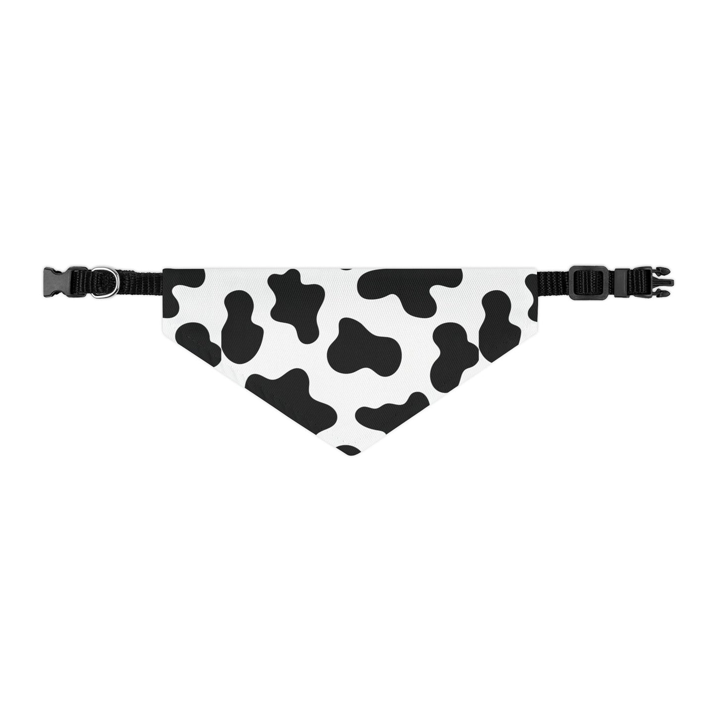 Cow Print Pet Bandana Collar 🐄