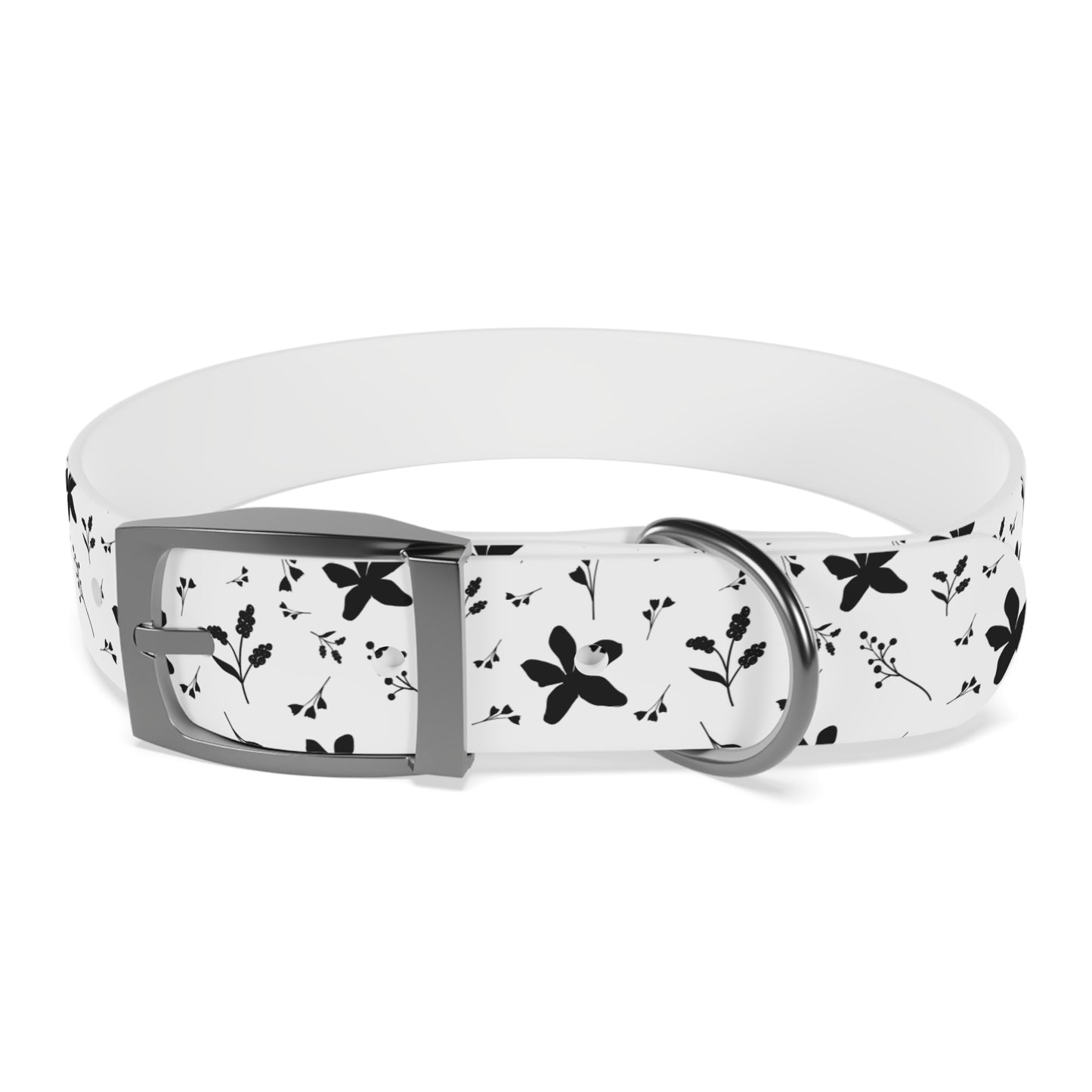 Midnight Bloom Dog Collar 🖤
