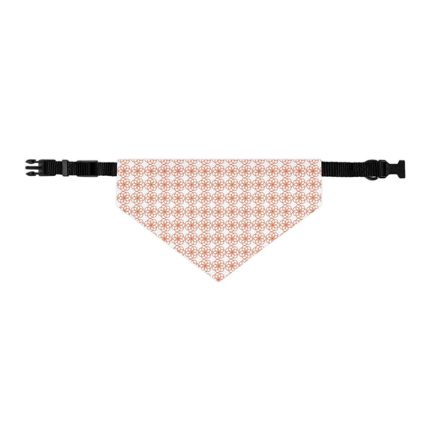 Flower of Life Design Pet Bandana