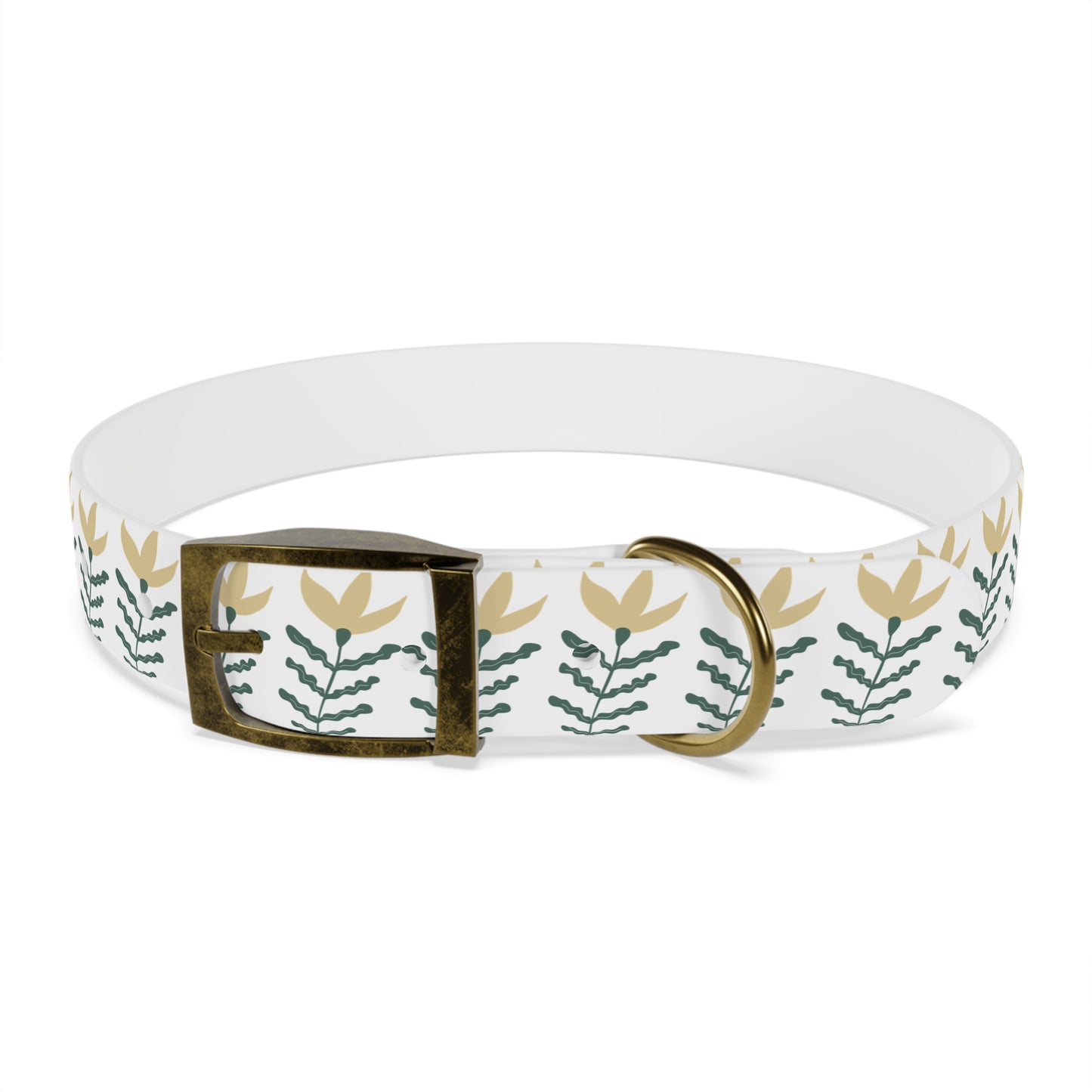 Gold and Vine Dog Collar 💛