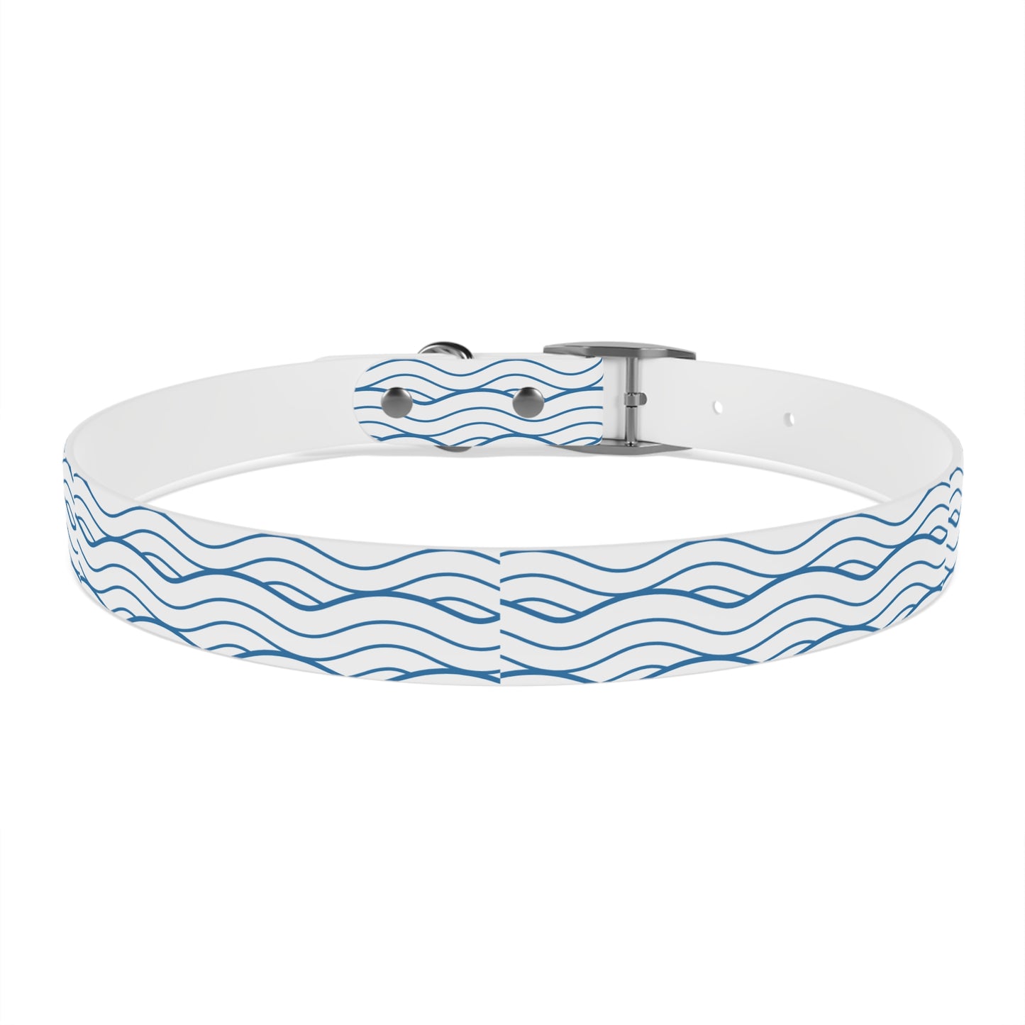 Wave Pattern Dog Collar 🌊
