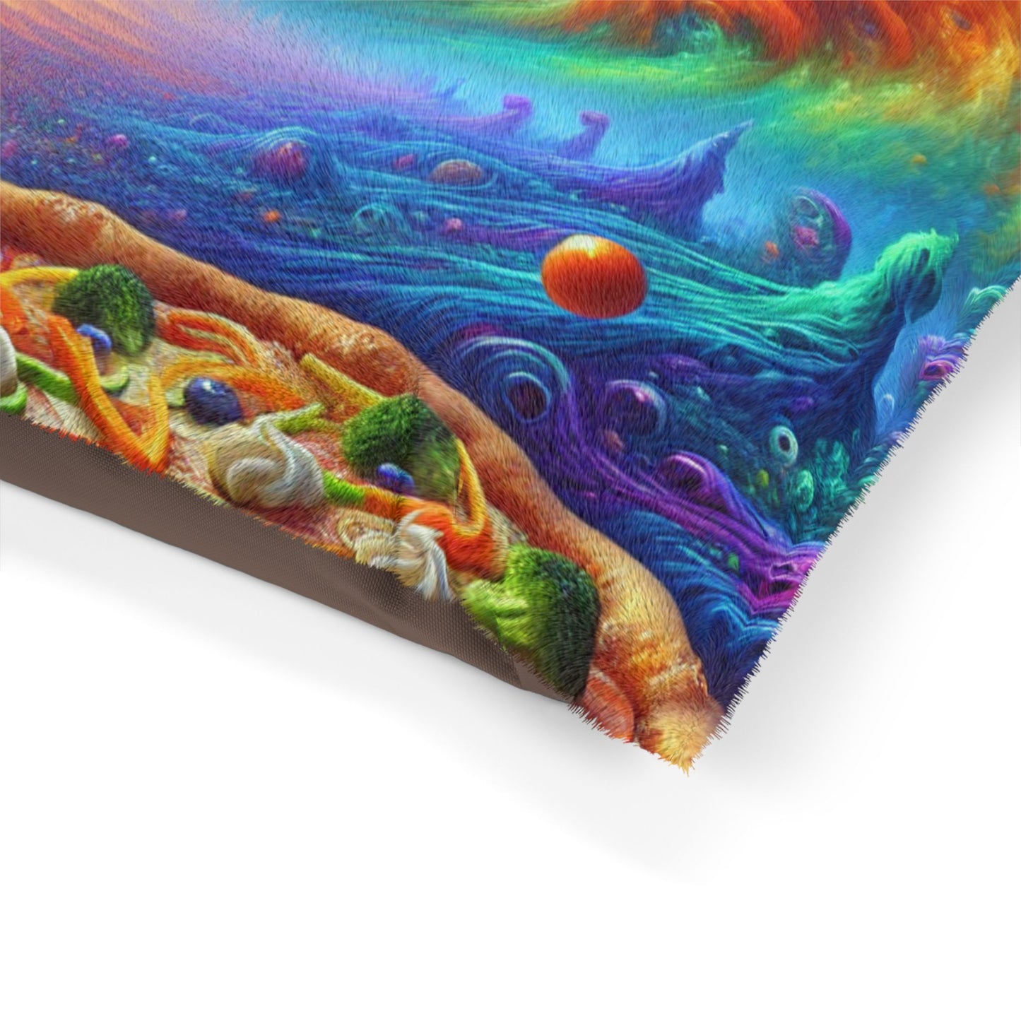 Tie-Dye Pizza Pet Bed 🍕