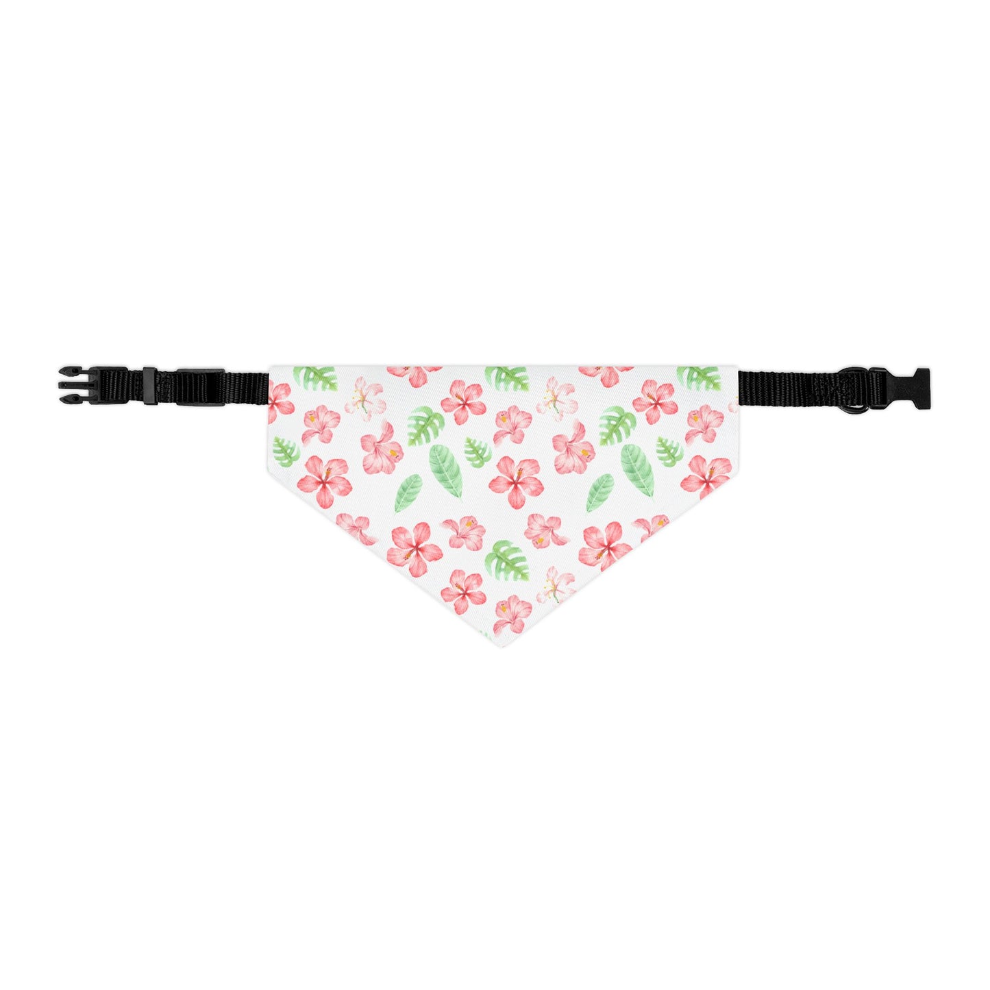 Tropical Floral Pet Bandana Collar 🌺