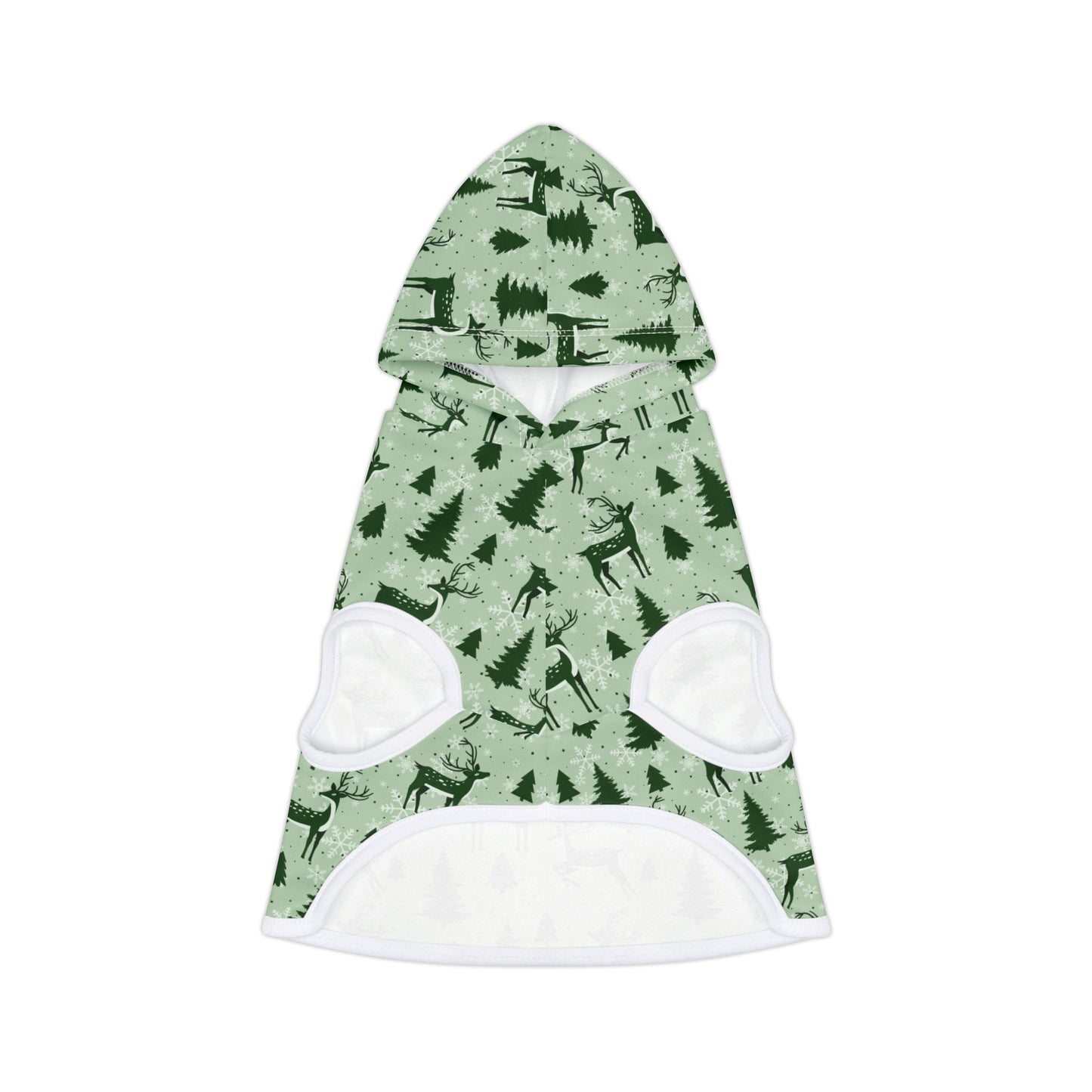 Evergreen Reindeer Pet Hoodie 🦌