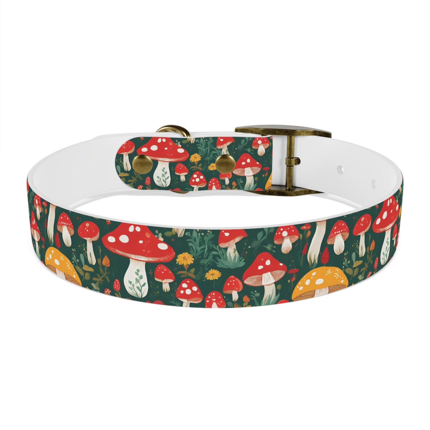 Mushroom Masterpiece Dog Collar 🍄