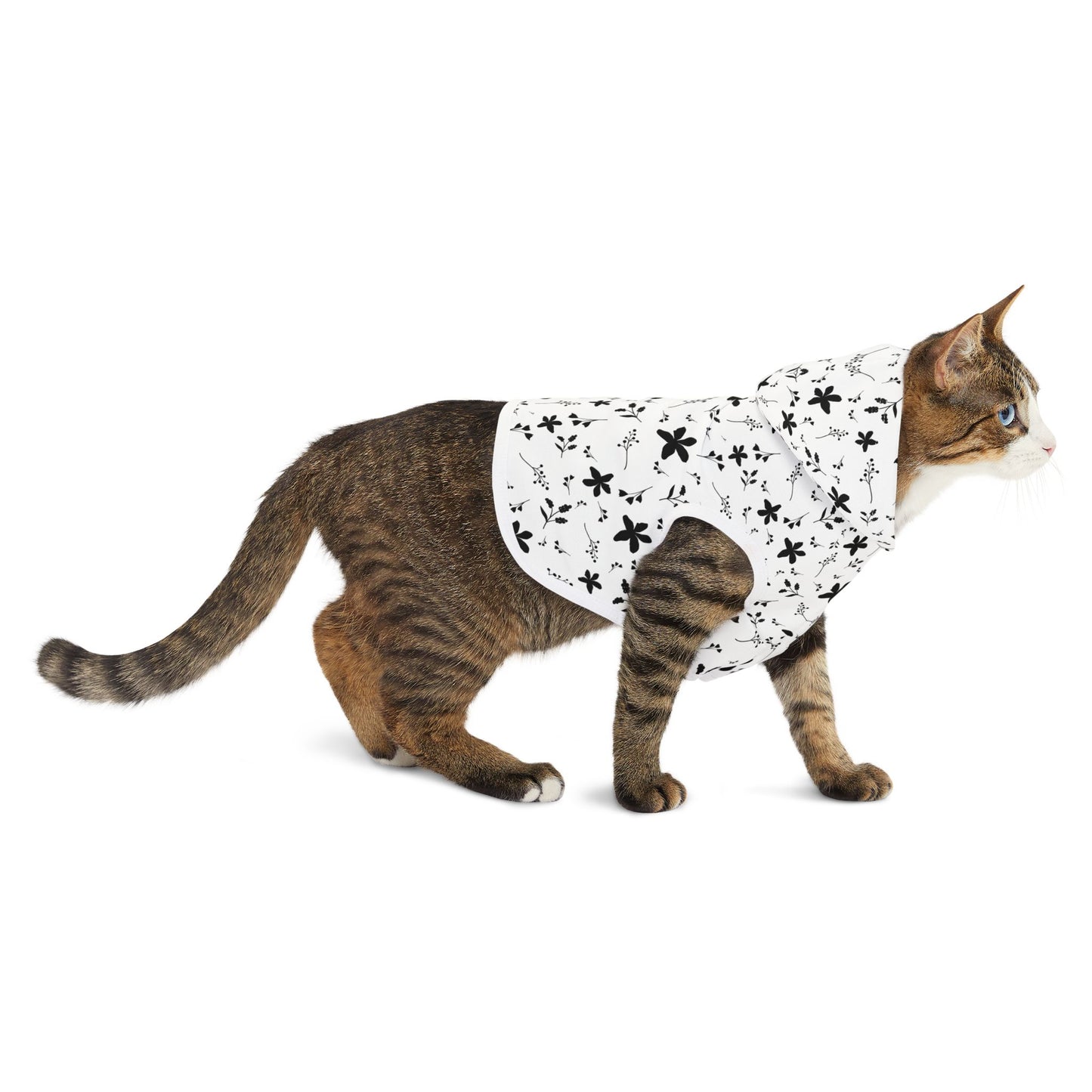 Midnight Bloom Pet Hoodie 🖤