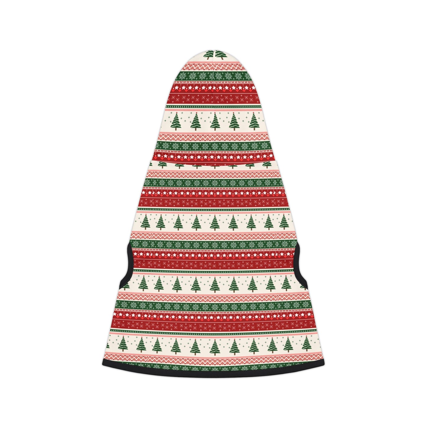 Cozy Christmas Cabin Pet Hoodie 🧣