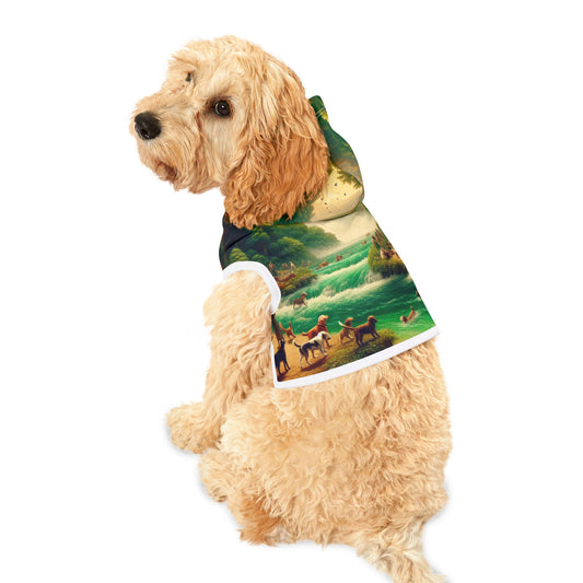 Utopian Waterfall Pet Hoodie 🌊