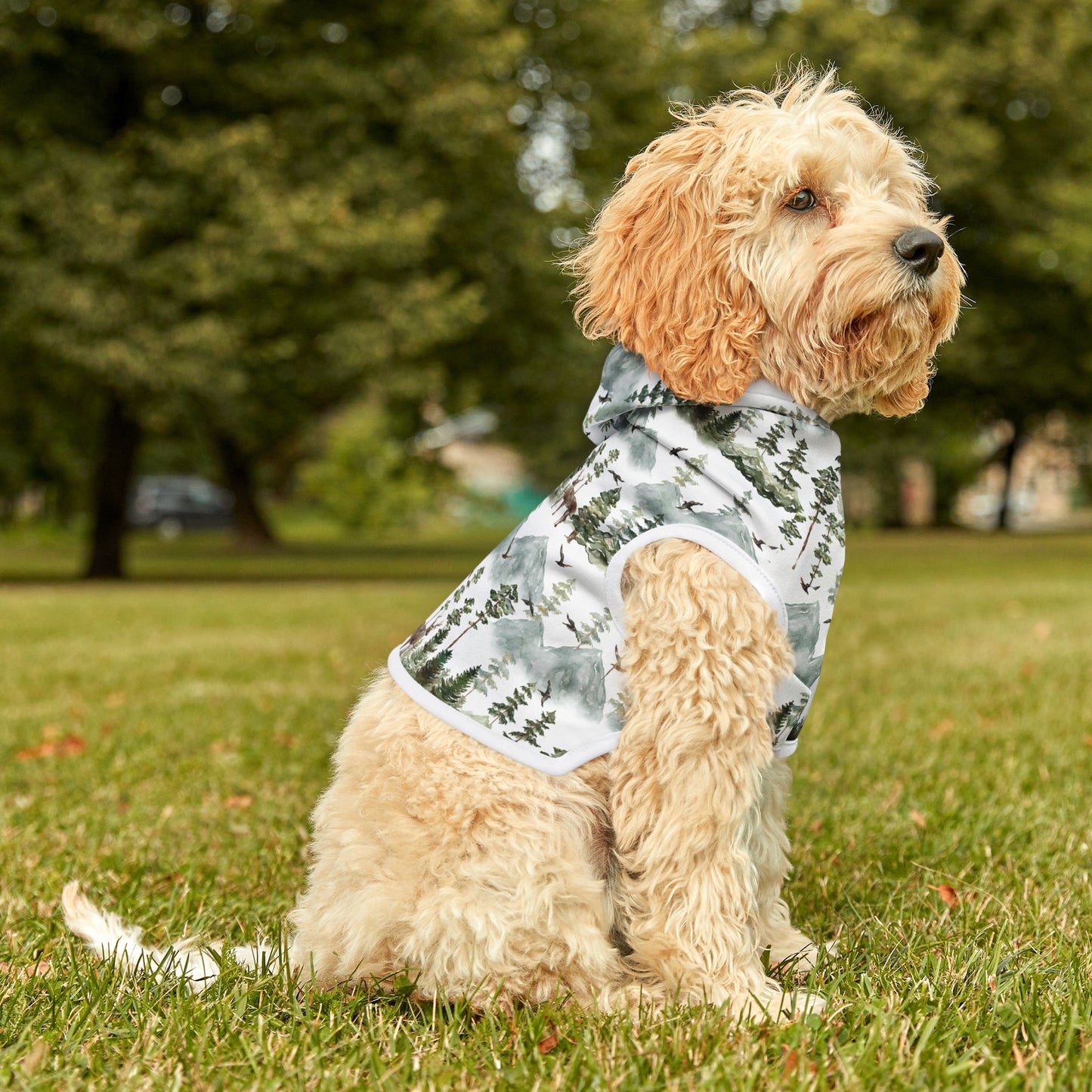 Cozy Woodland Pet Hoodie 🌲🦌