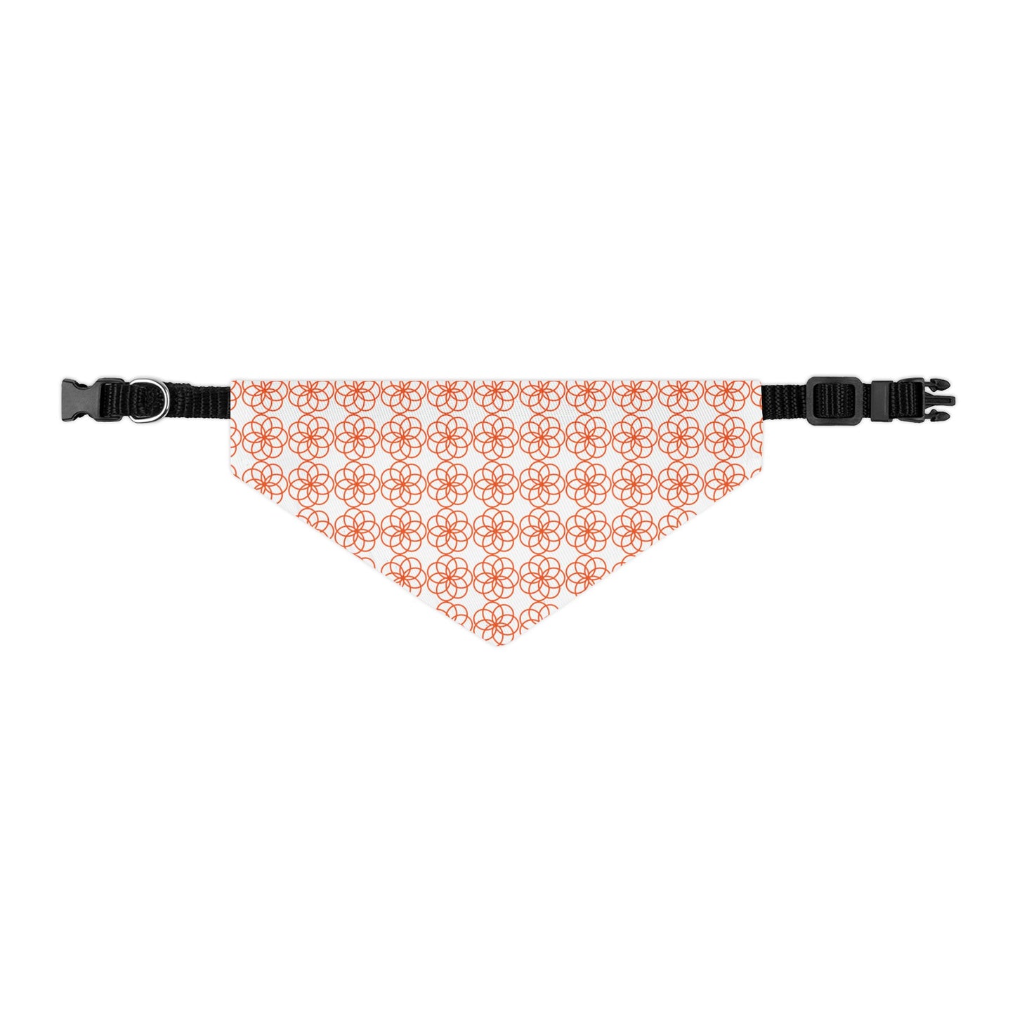 Flower of Life Design Pet Bandana