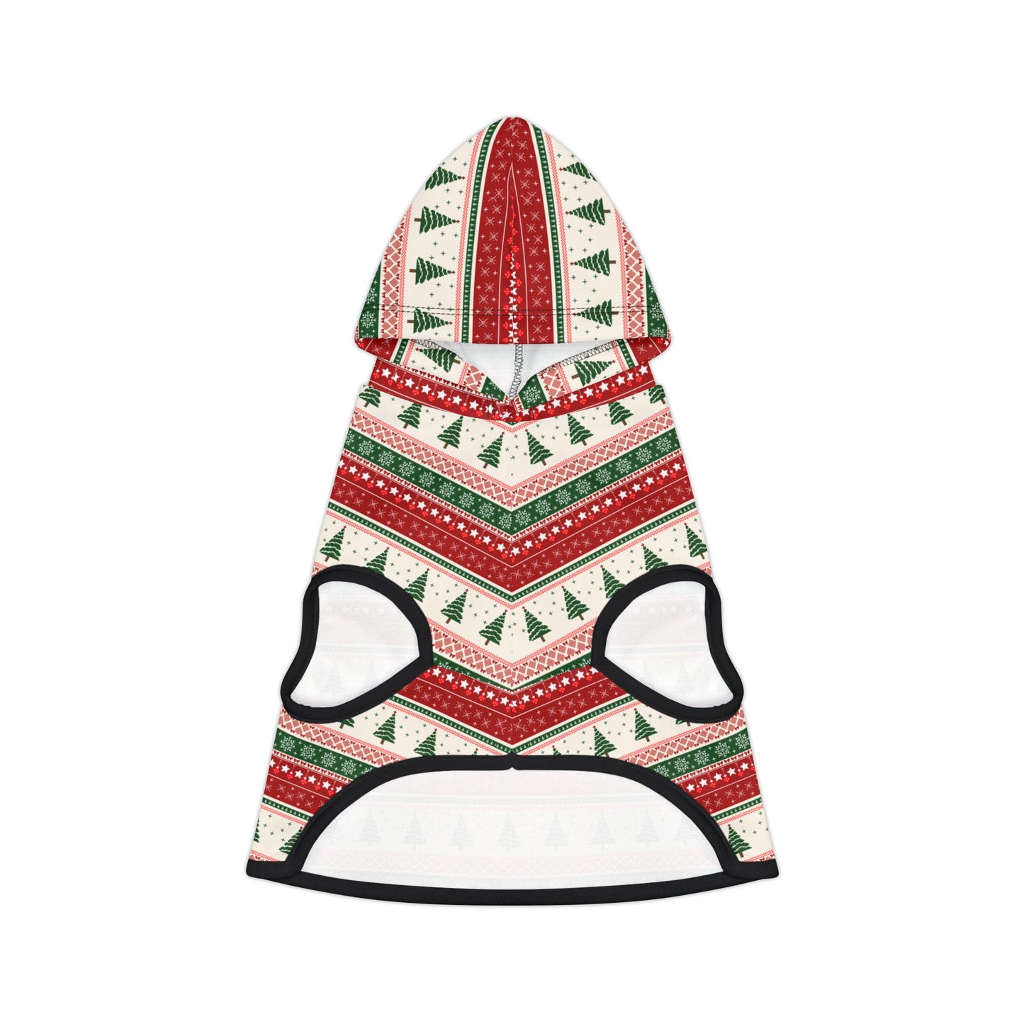 Cozy Christmas Cabin Pet Hoodie 🧣