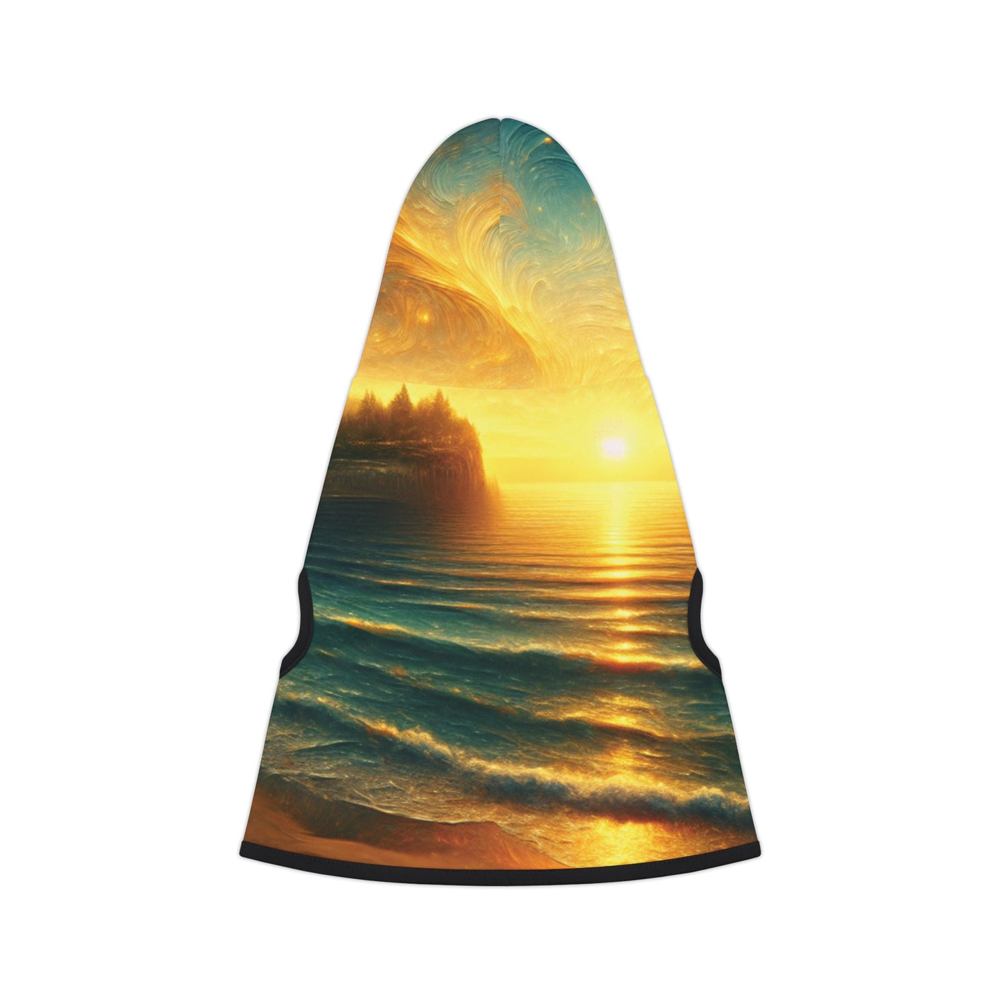 Surreal Sunset Beach Pet Hoodie