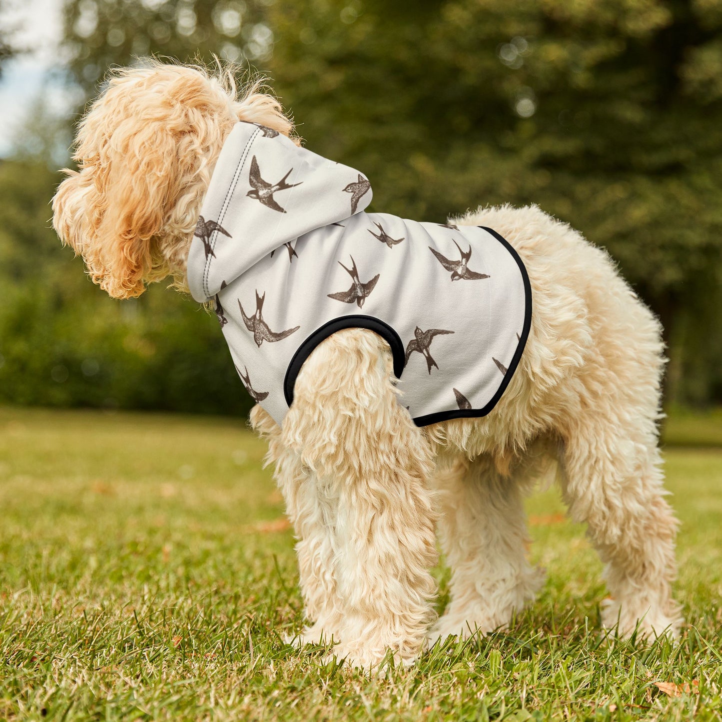 Boho Bird Pet Hoodie✨