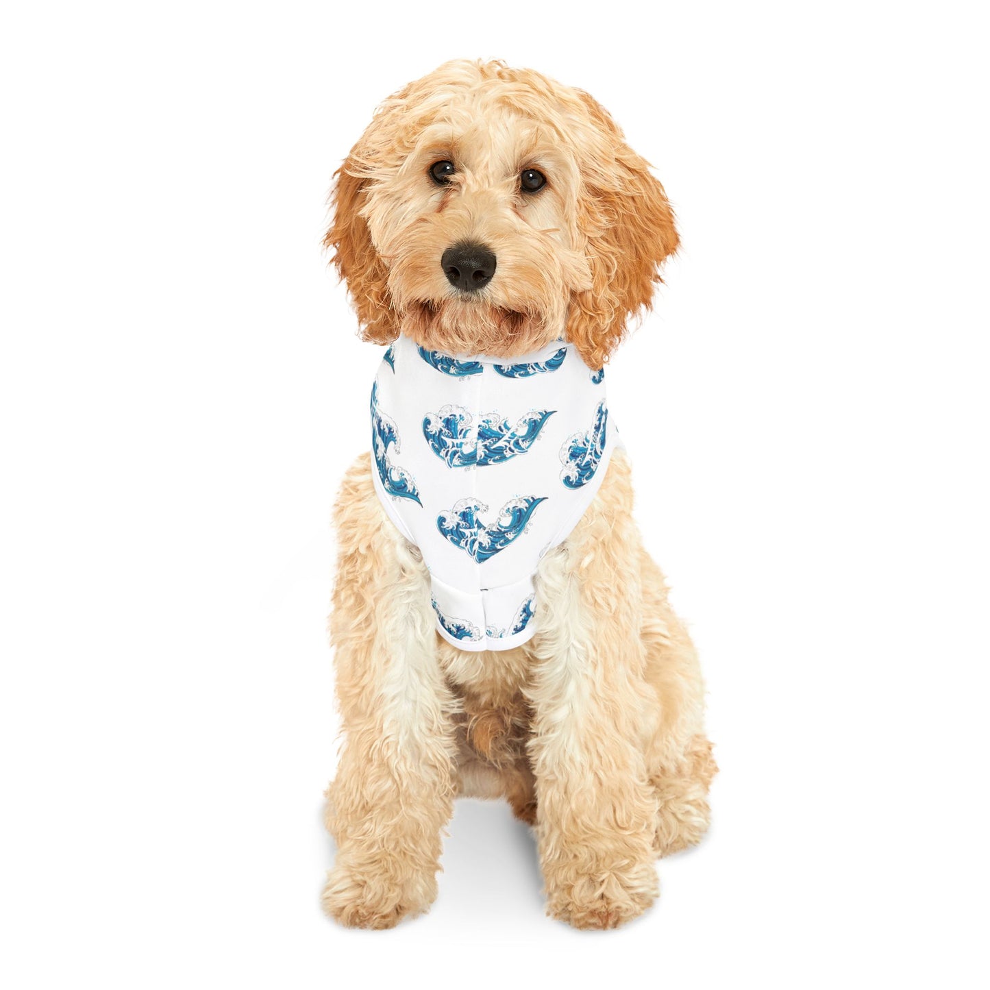Ocean Wave Pet Hoodie 🌊