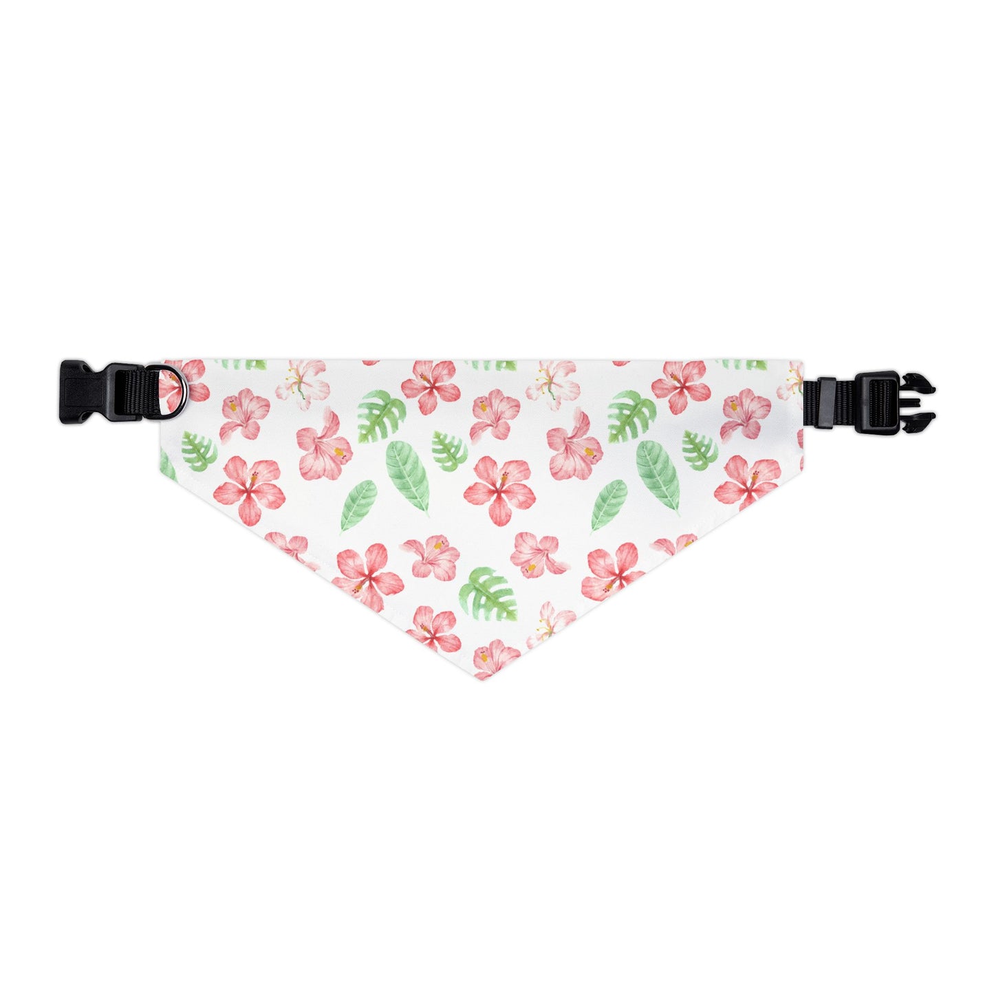 Tropical Floral Pet Bandana Collar 🌺