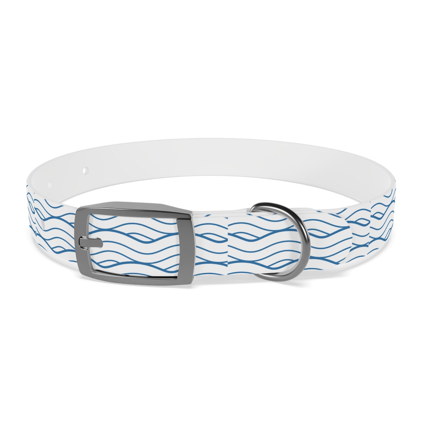 Wave Pattern Dog Collar 🌊