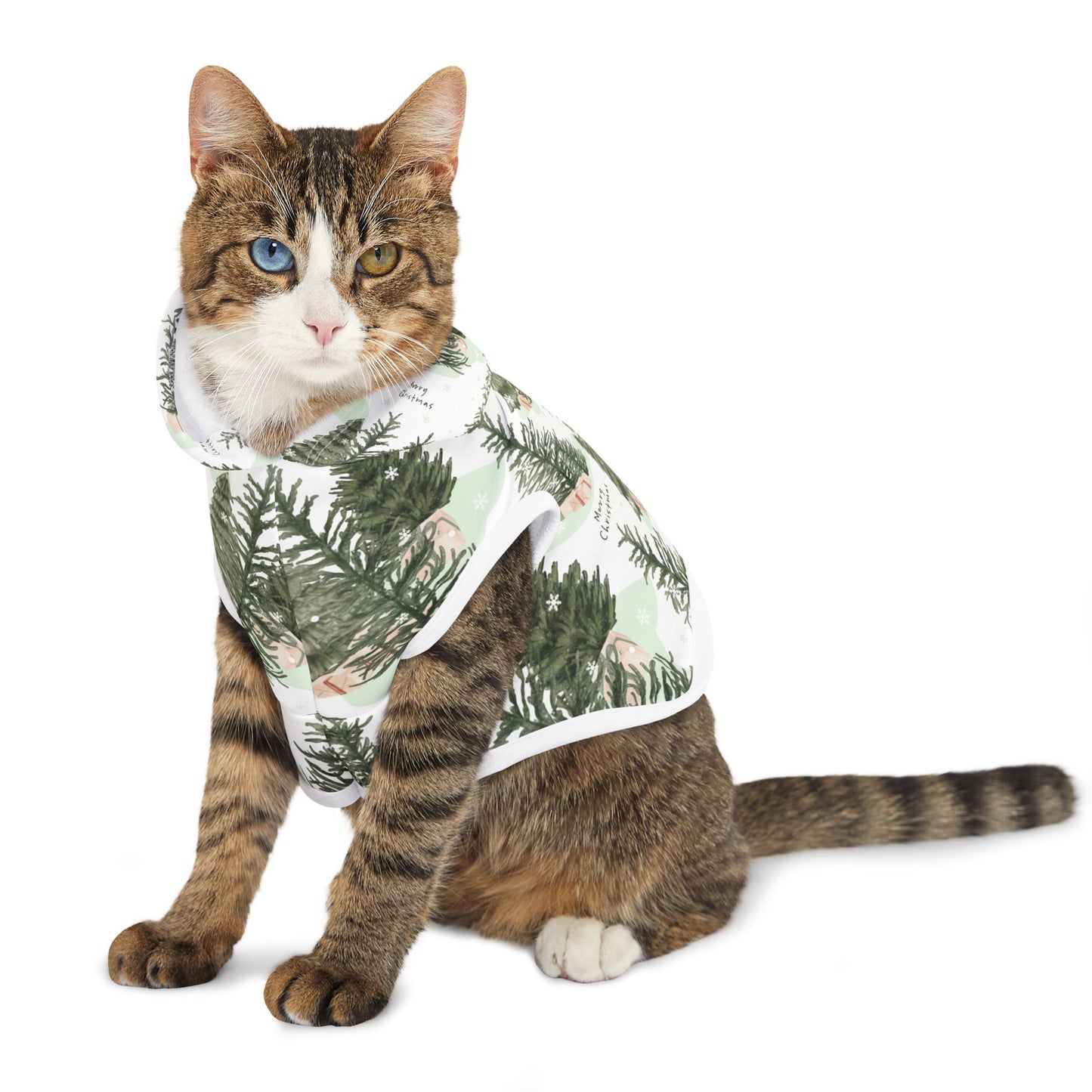 Merry & Bright Pet Hoodie 🎄