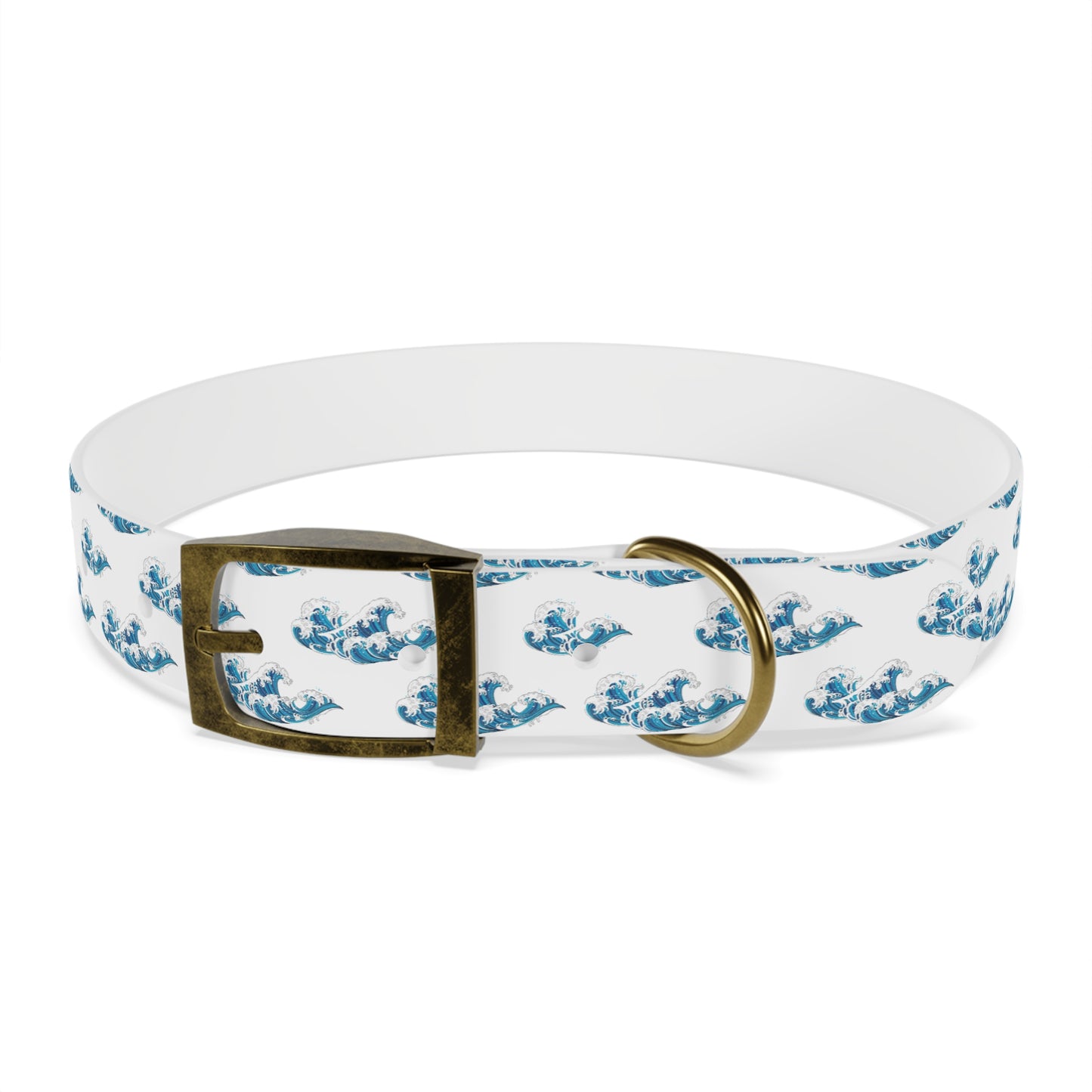 Wave Pattern Dog Collar 🌊