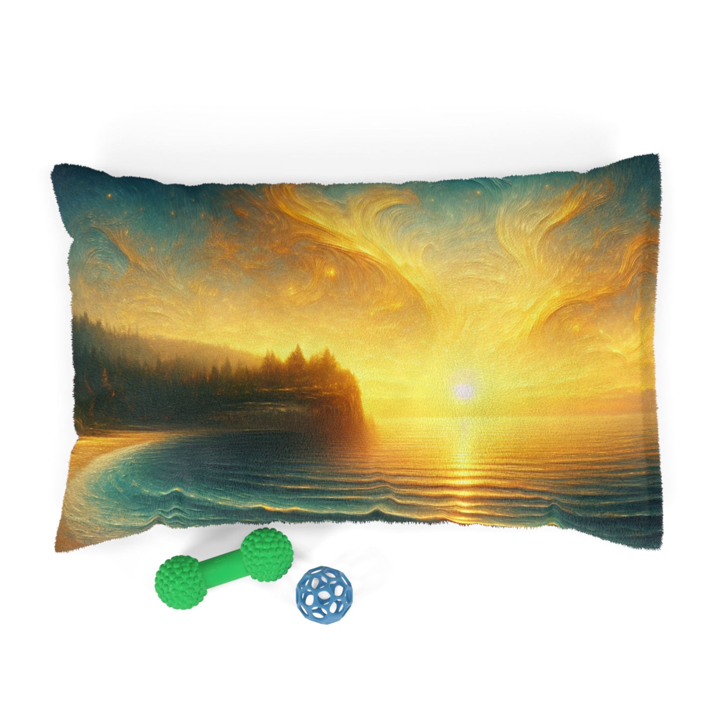 Surreal Sunset Pet Bed 🌅