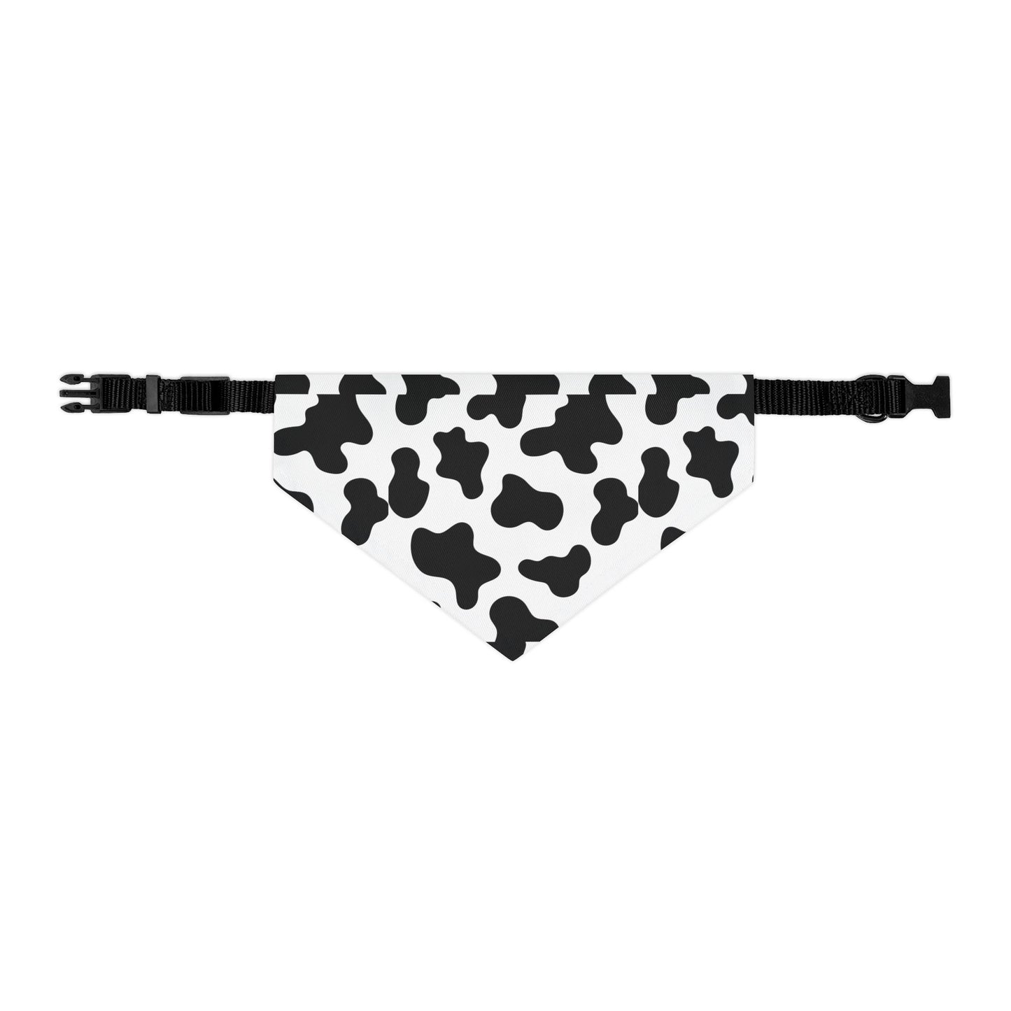 Cow Print Pet Bandana Collar 🐄